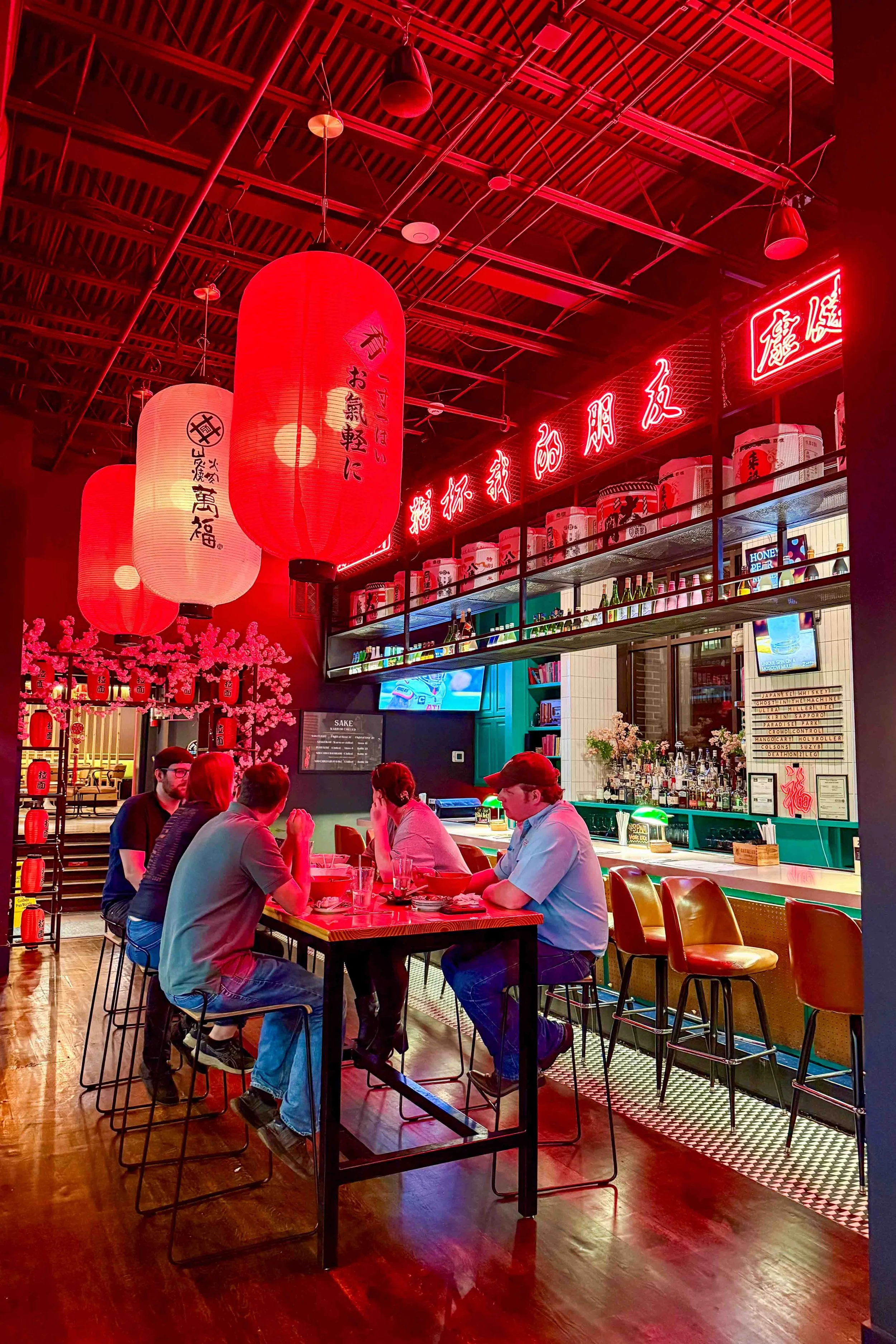 Zundo Ramen Bar interior