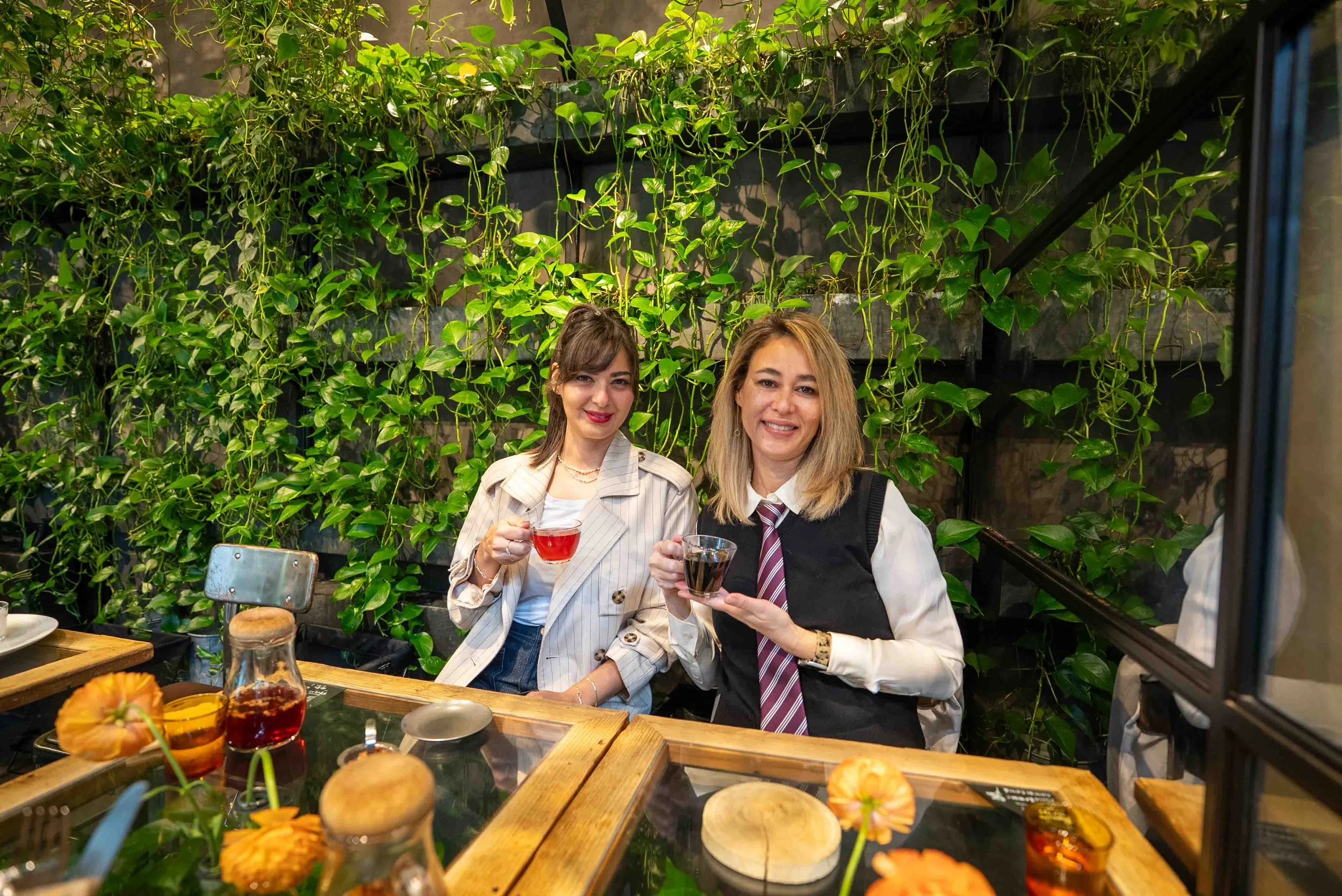 Aoyama Flower Market Tea House Interior