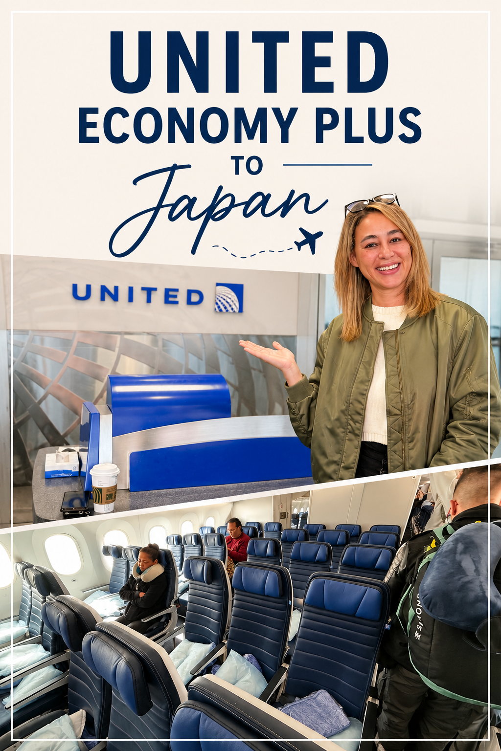 United Economy Plus to Japan review