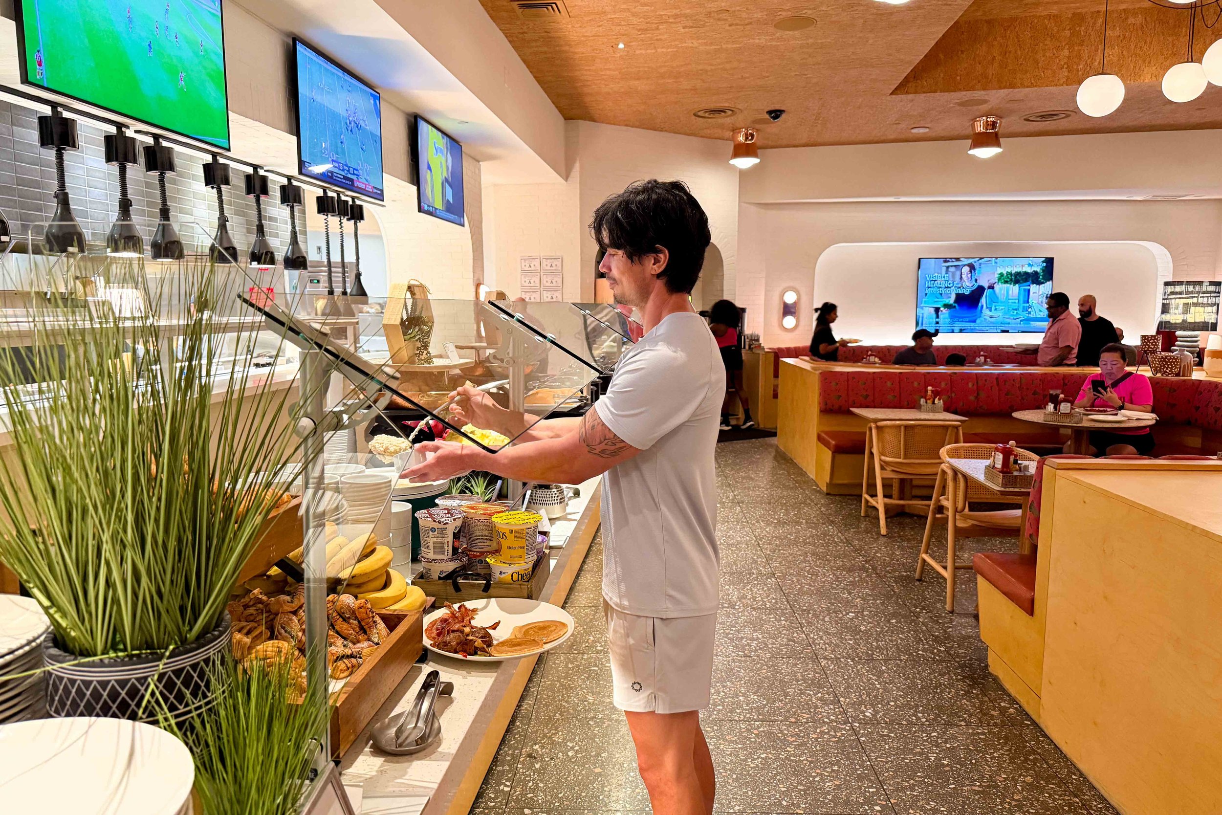 Breakfast buffet at The Kitchen