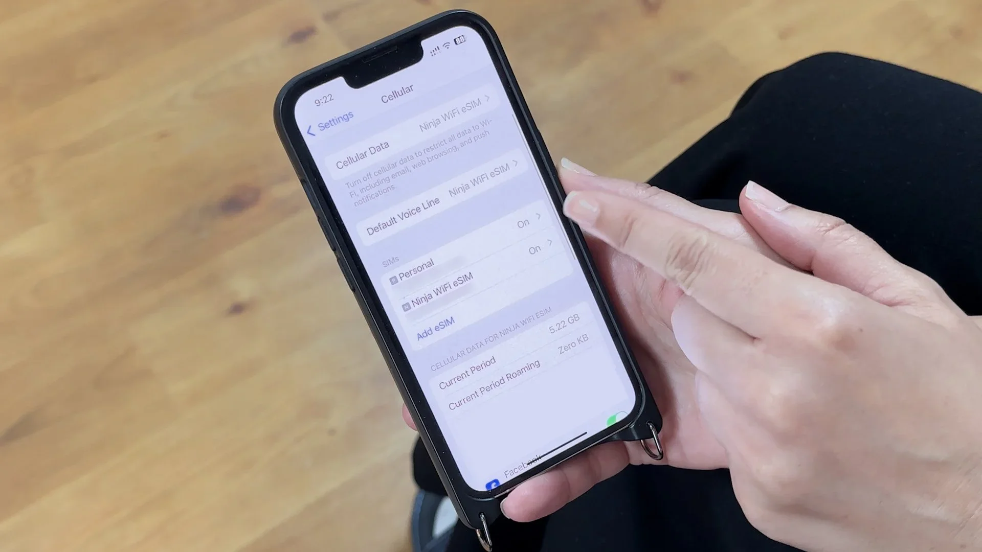 Using Ninja WiFi eSIM