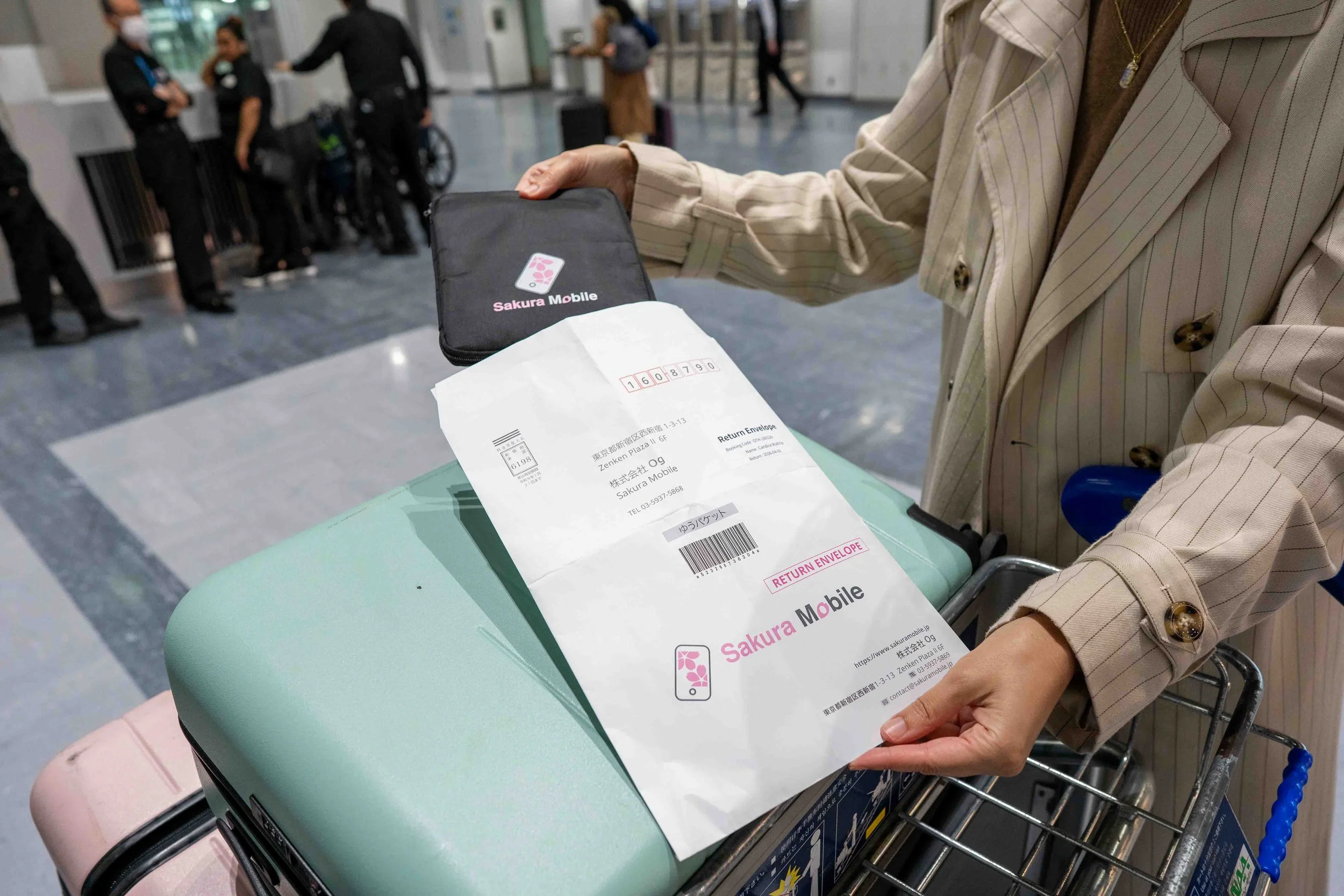 Sakura Mobile Return Envelope