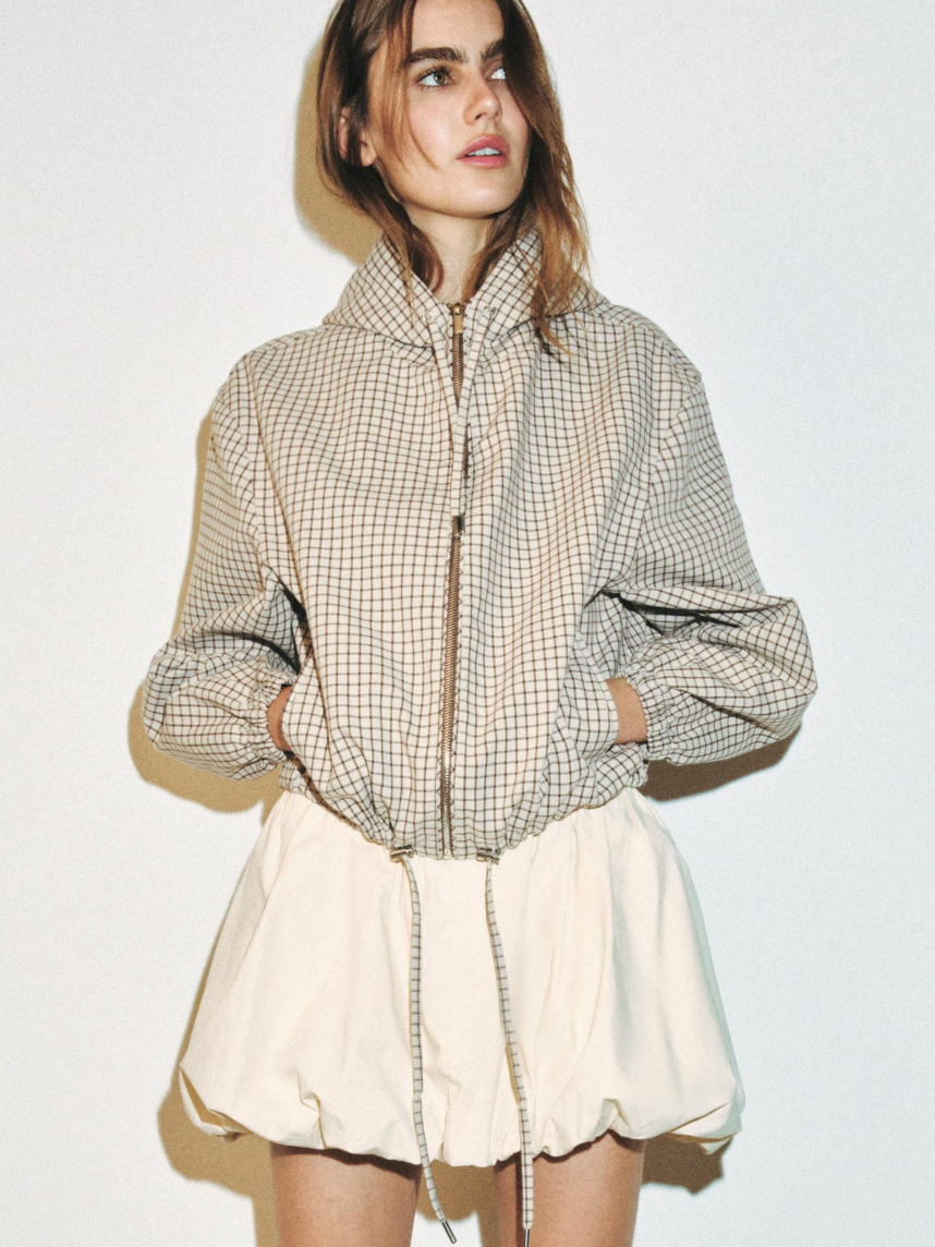 Zara hooded jacket