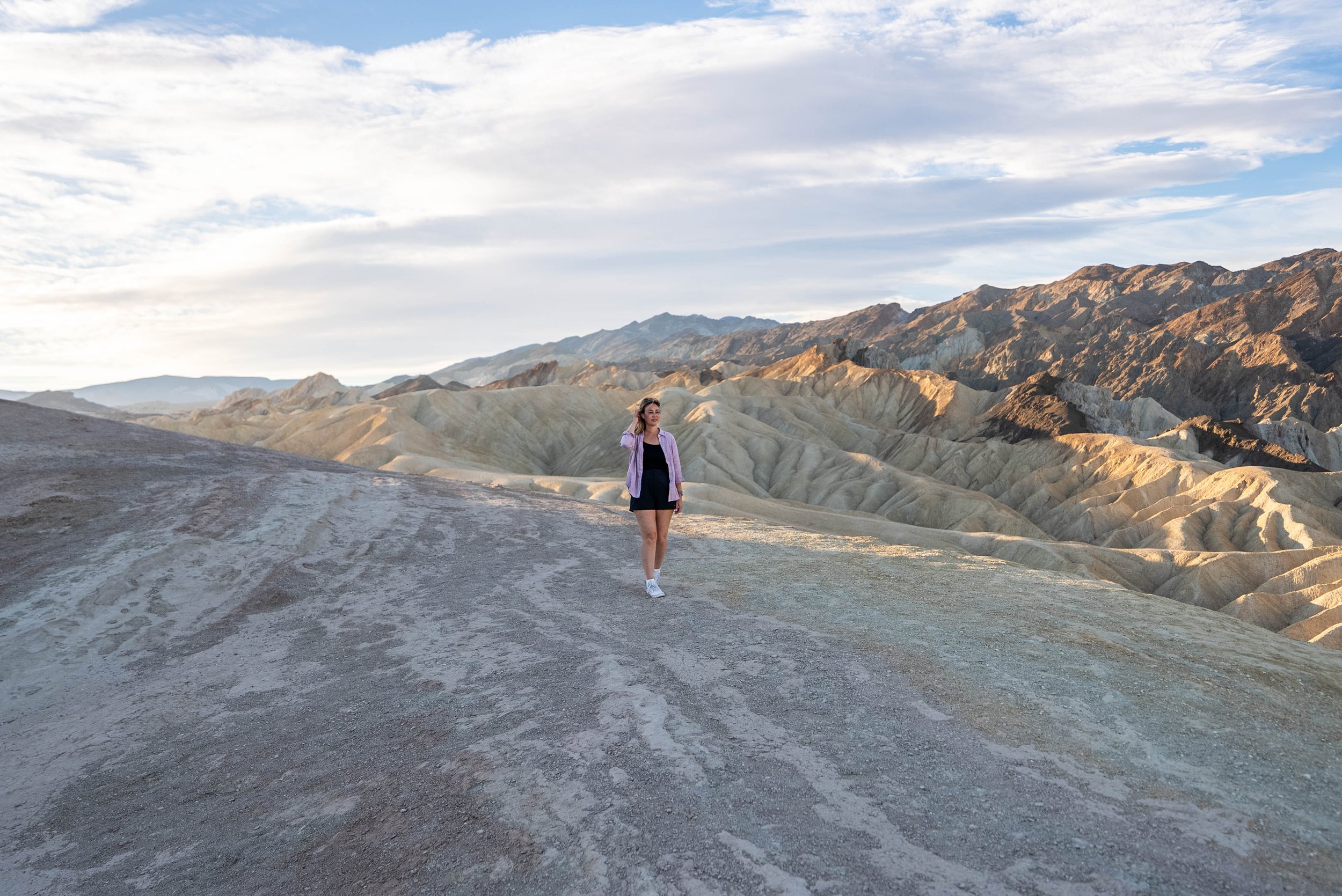 Sunrise at Zabriskie Point