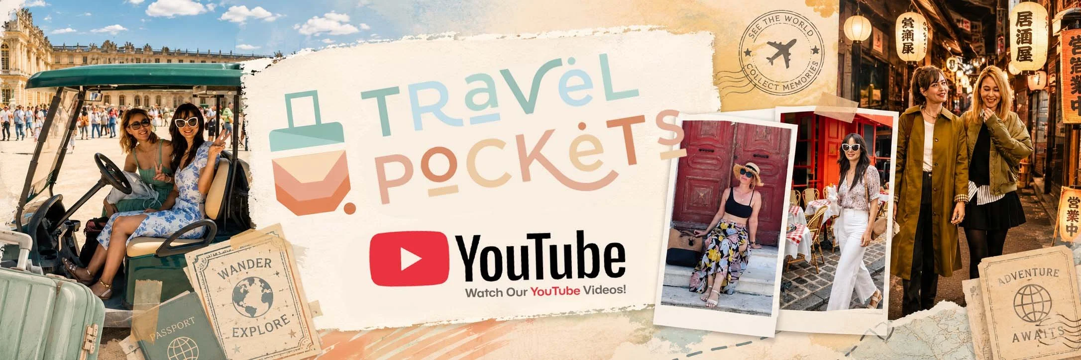 Travel Pockets YouTube Channel