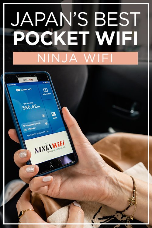 shoulder finished Colonial How to Rent Japan's Best Portable WiFi - Ninja WiFi - Travel Pockets