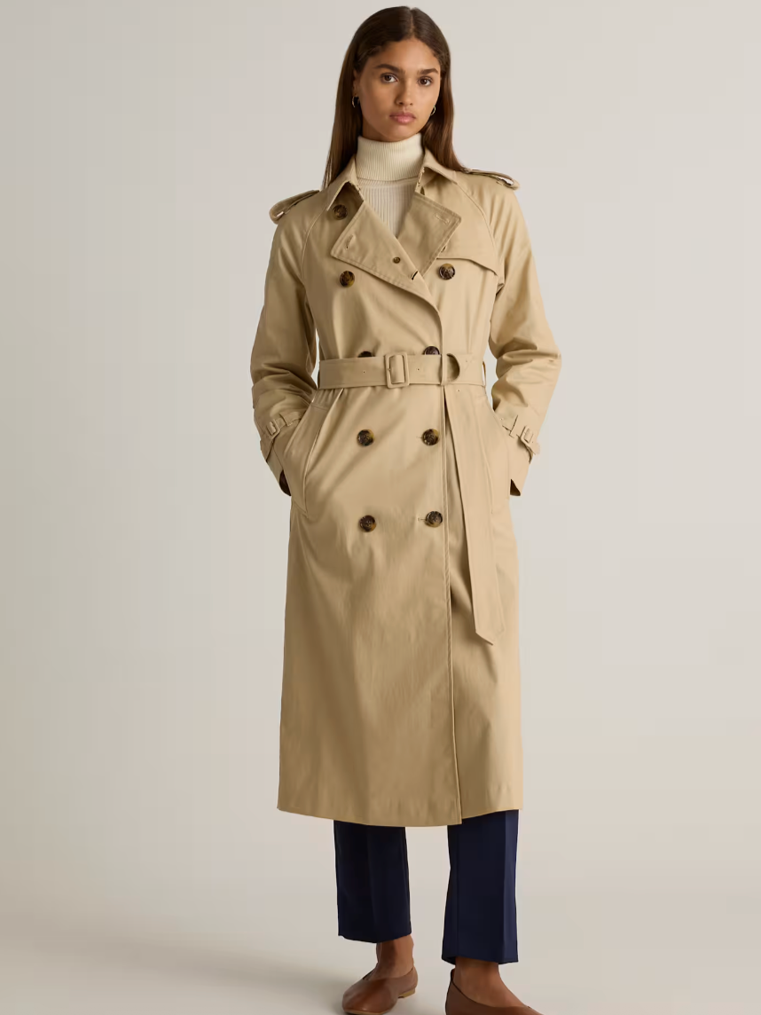 Quince Trench Coat