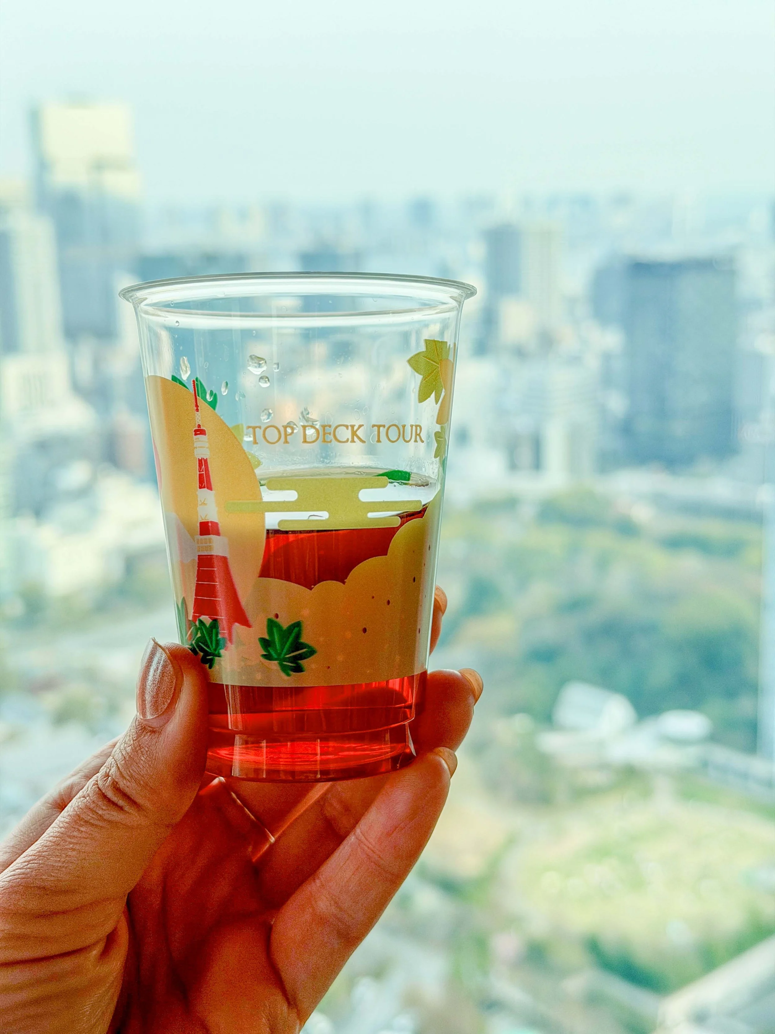 Tokyo Tower Top Deck Drink