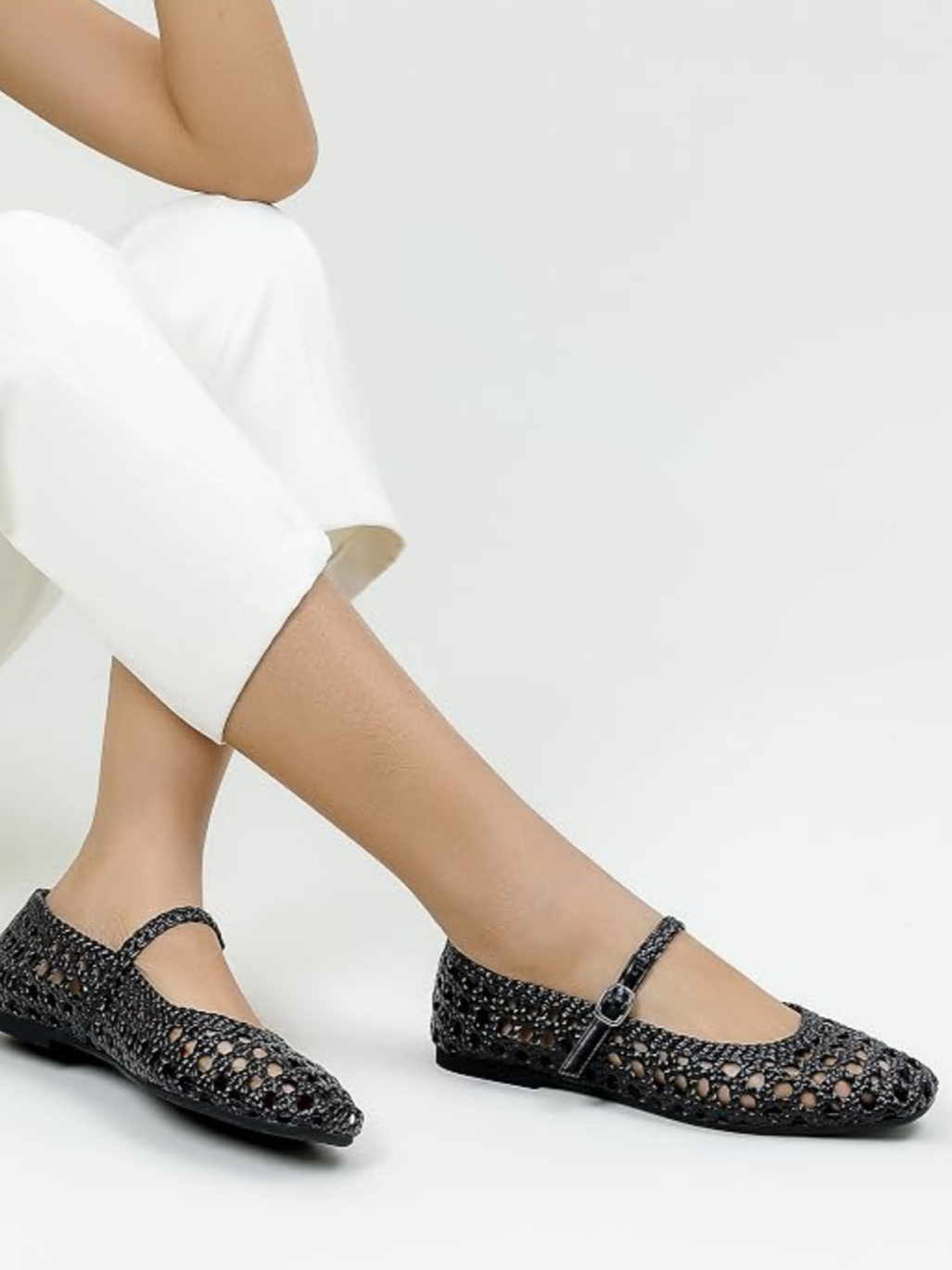 Woven Mary Janes