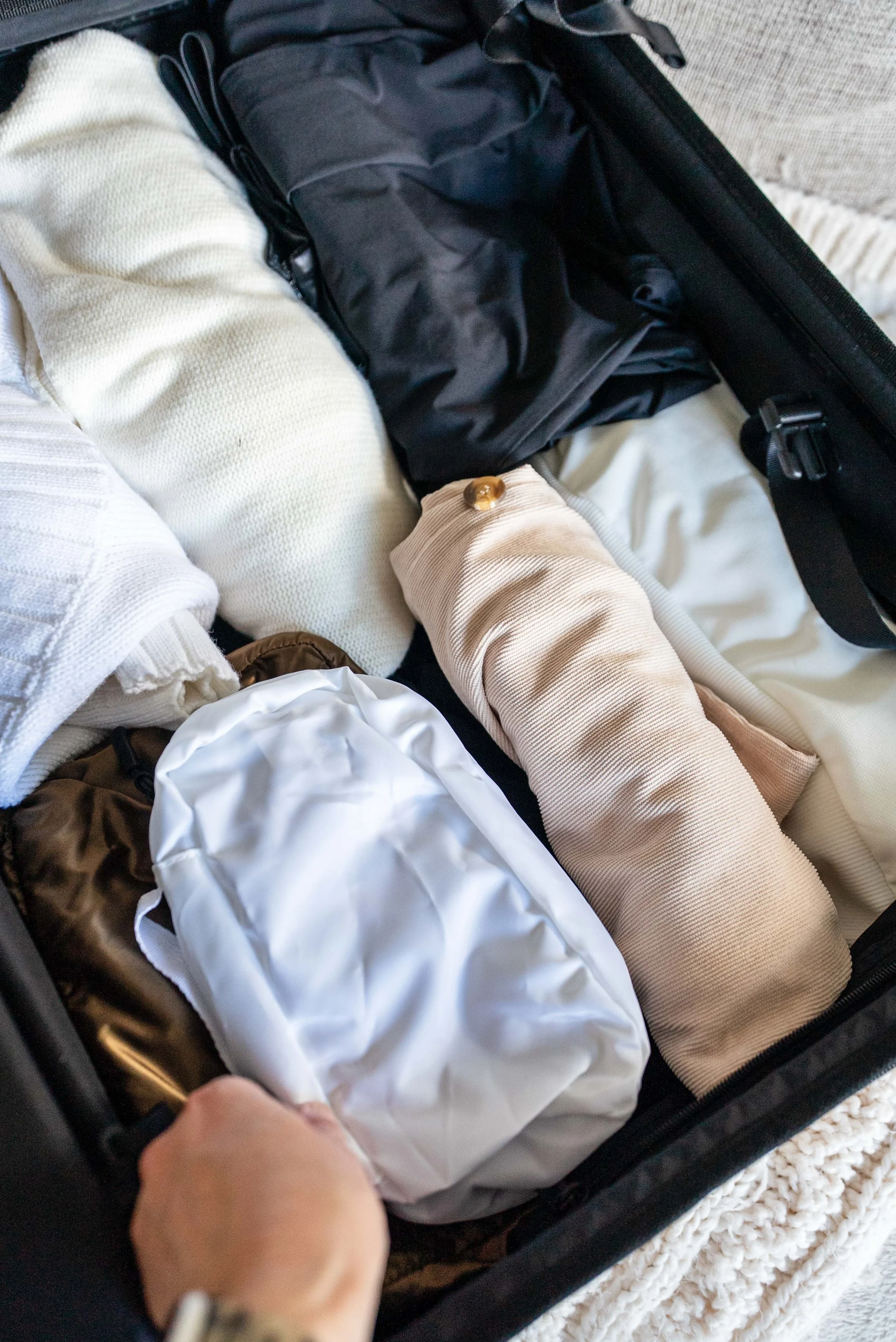 Suitcase organization
