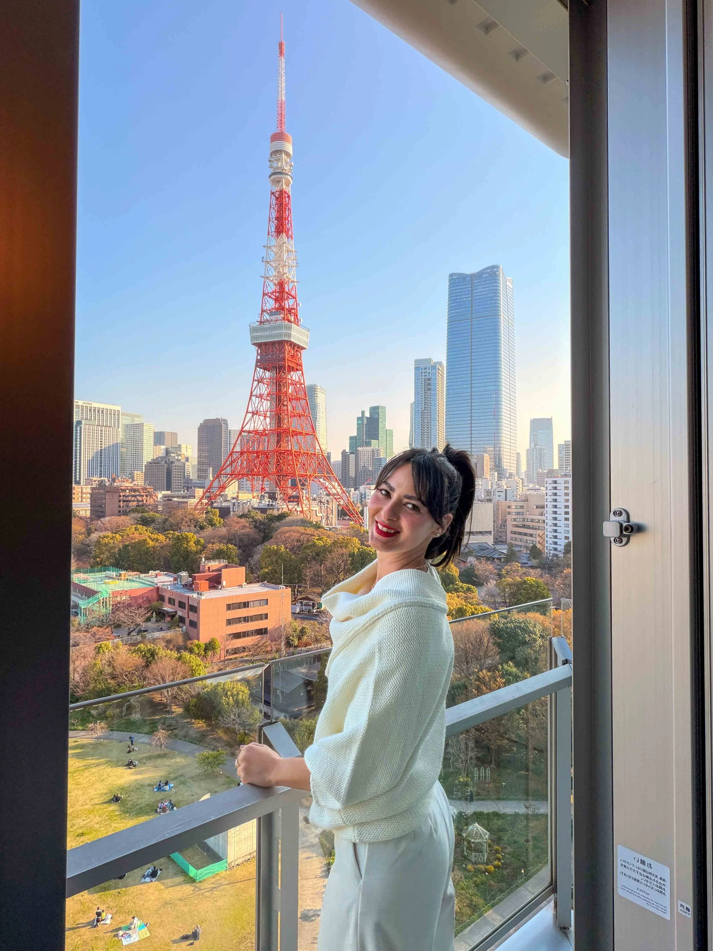 Prince Park Tower Tokyo Hotel Balcony View