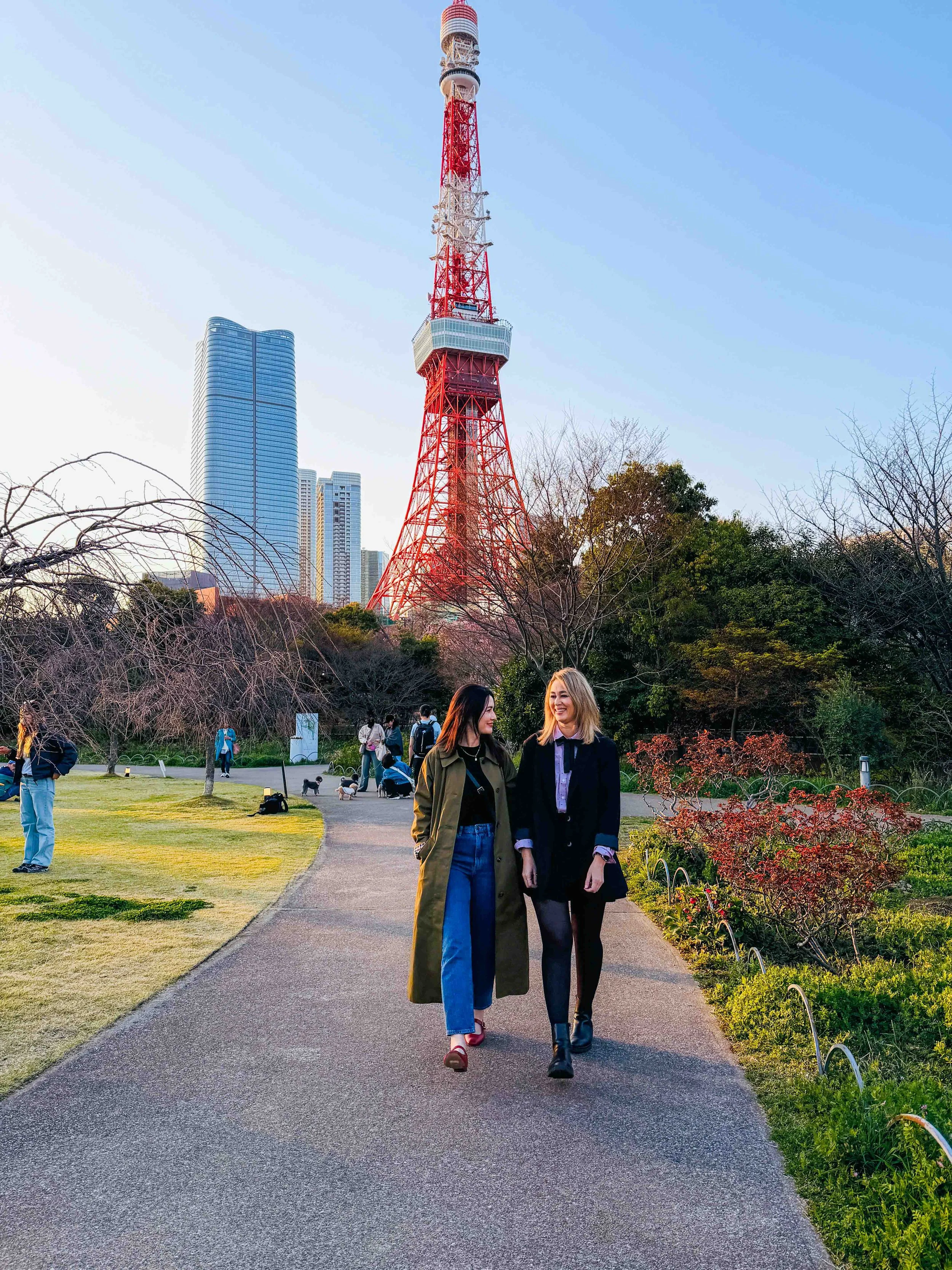Shiba park Walking Pathway