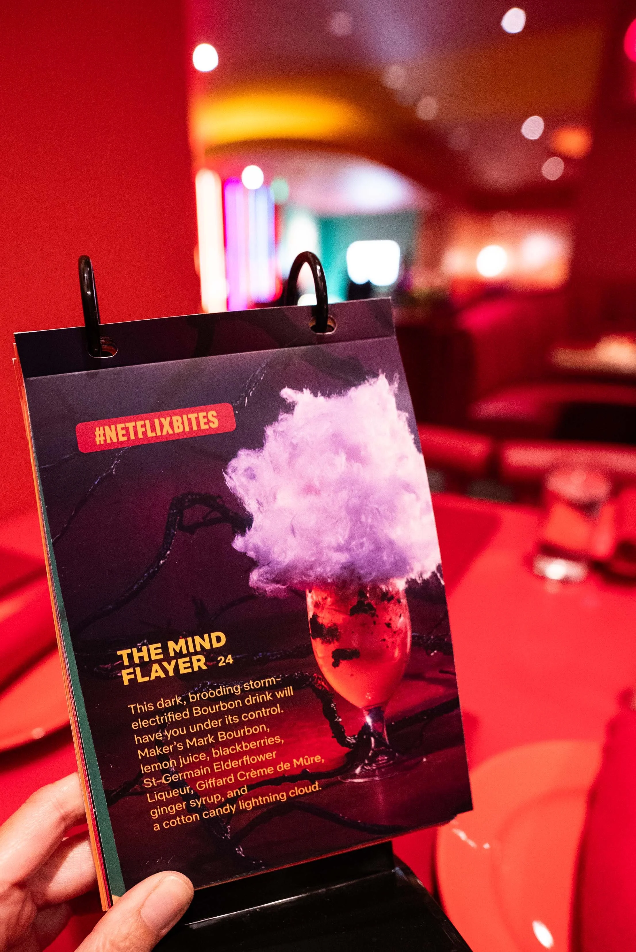 The Mind Flayer bourbon cocktail