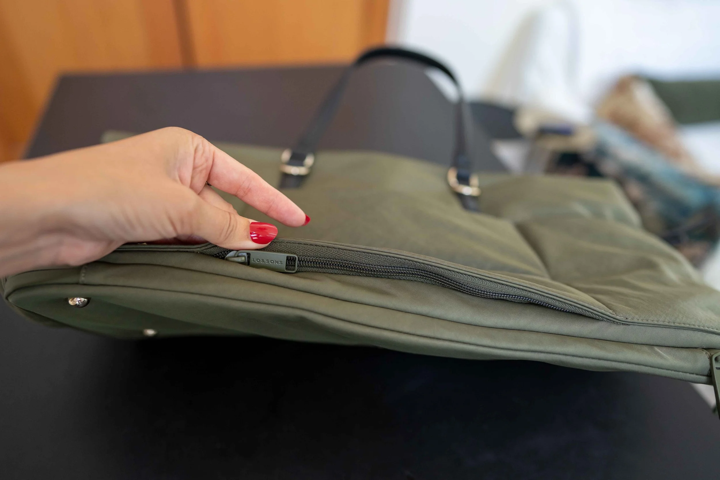 Sherborn Weekender Bag Bottom Zipper