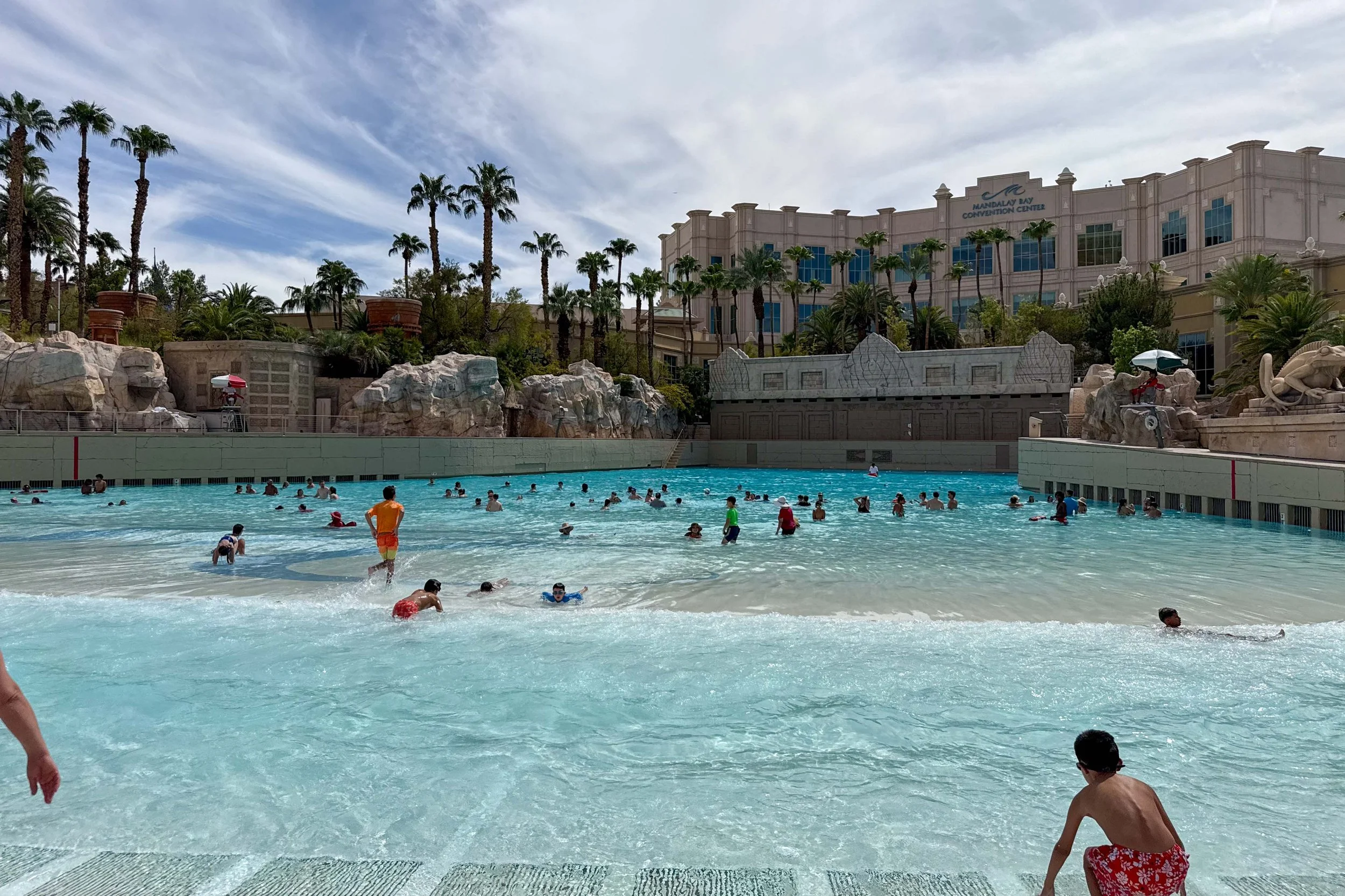 Mandalay Bay Vegas wave pool