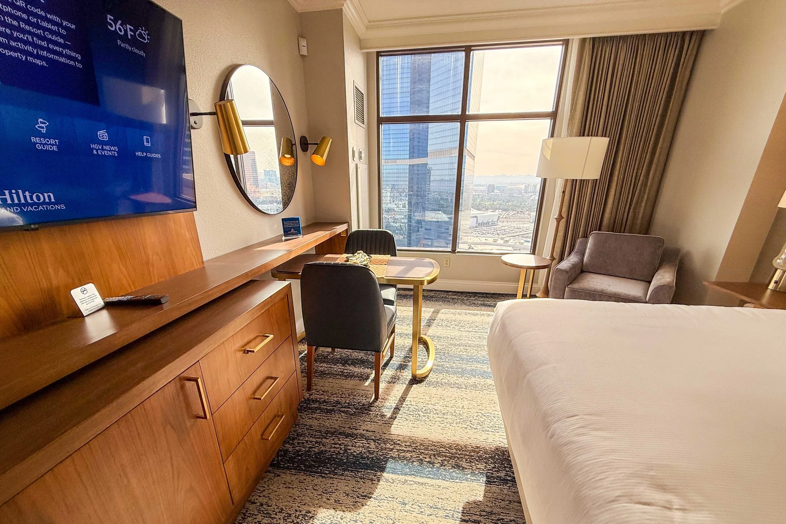 Sample timeshare room in Las Vegas