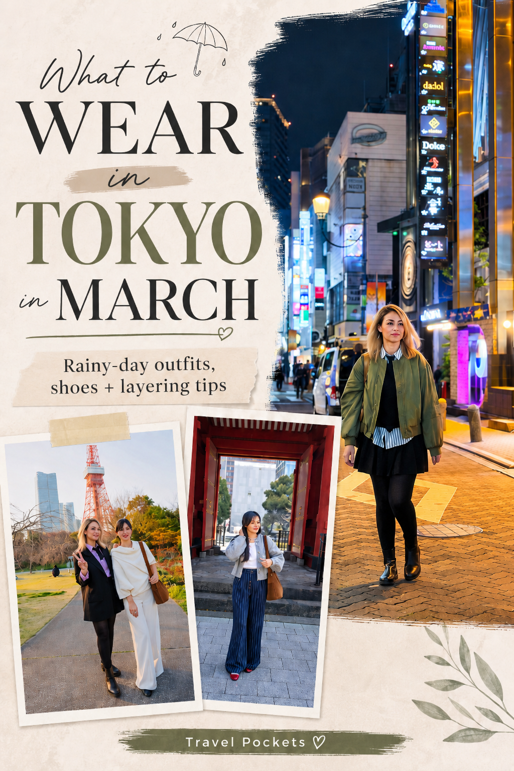 What We Wore in Tokyo in March Spring