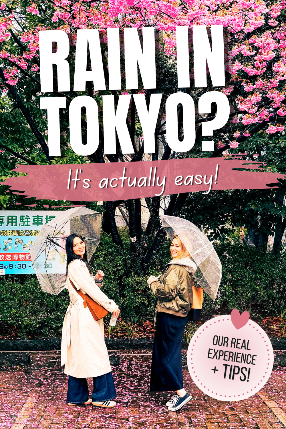Rain in Tokyo is Easy