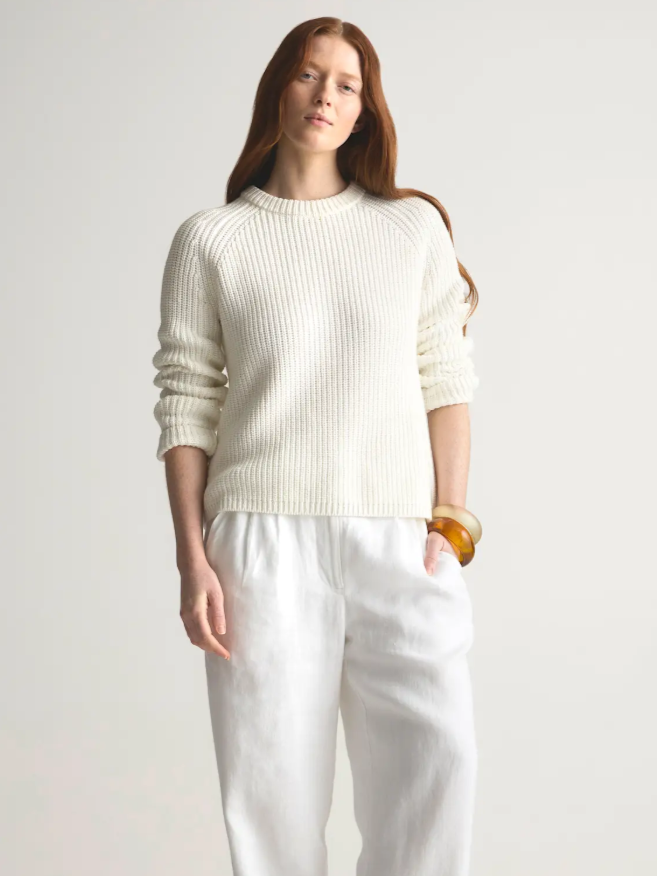Quince Fisherman Crew Sweater