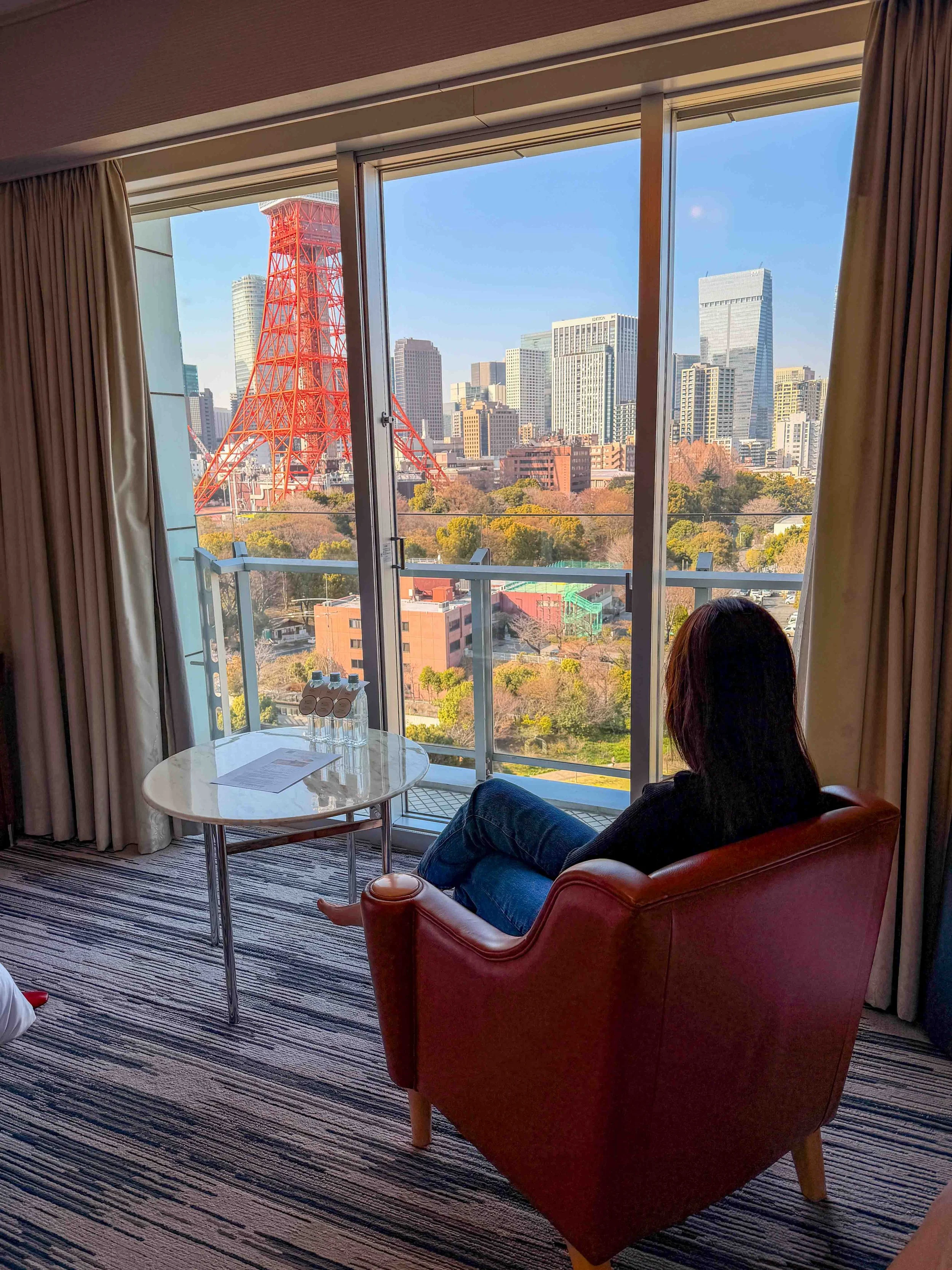 Morning Coffee with Tokyo Tower View
