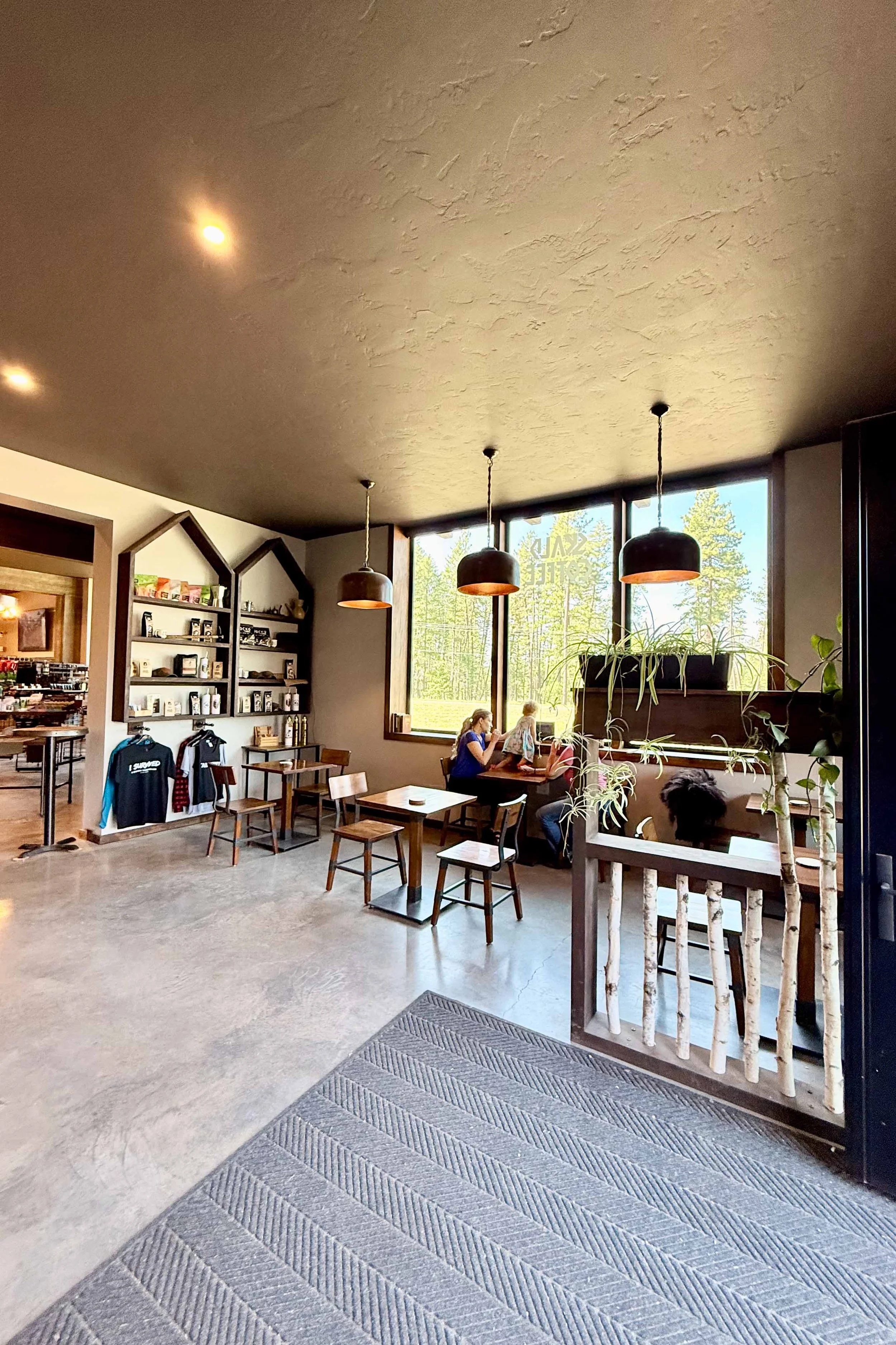 Inside Shield Arms & Skald Coffee