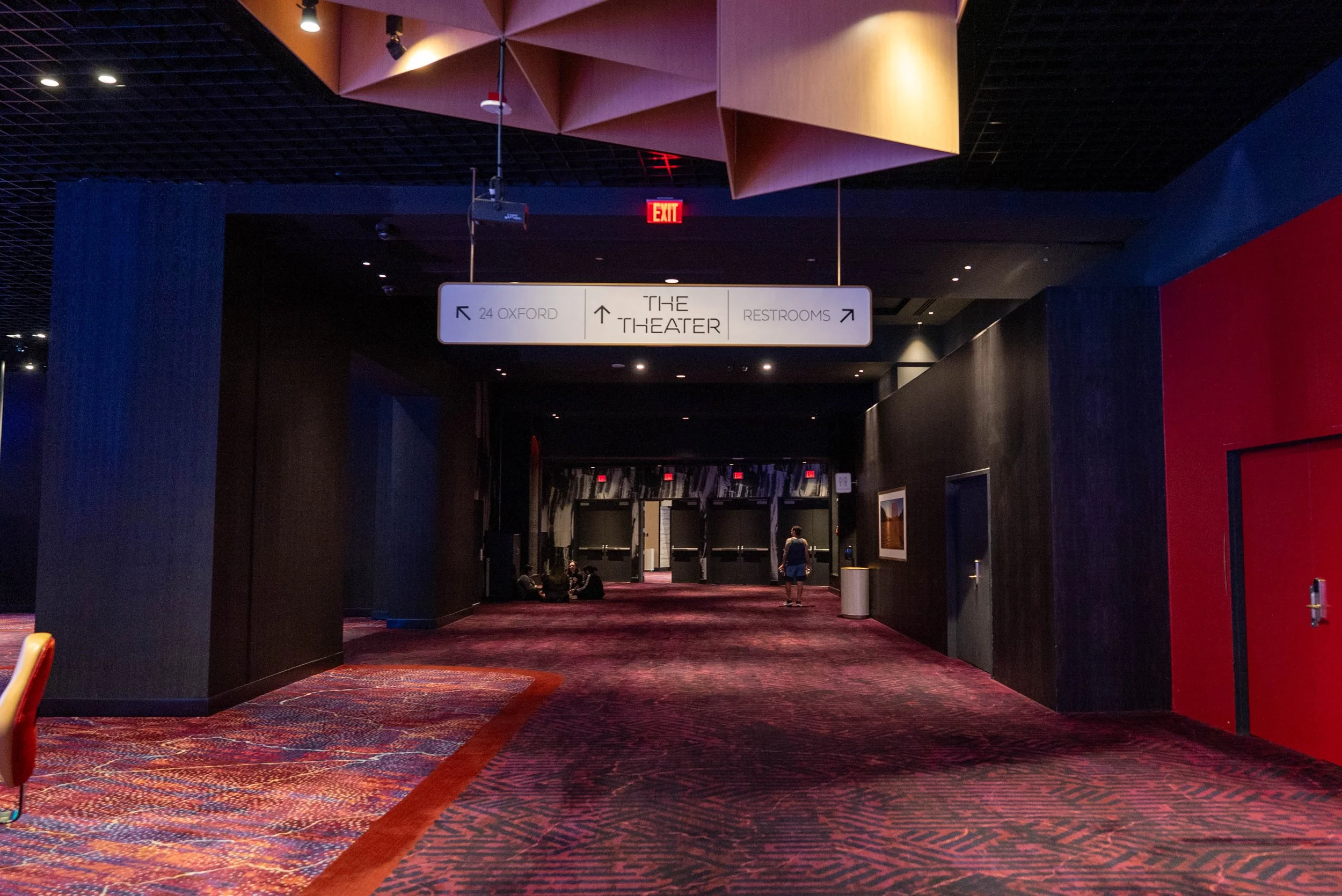 Entrance into The Theater music venue