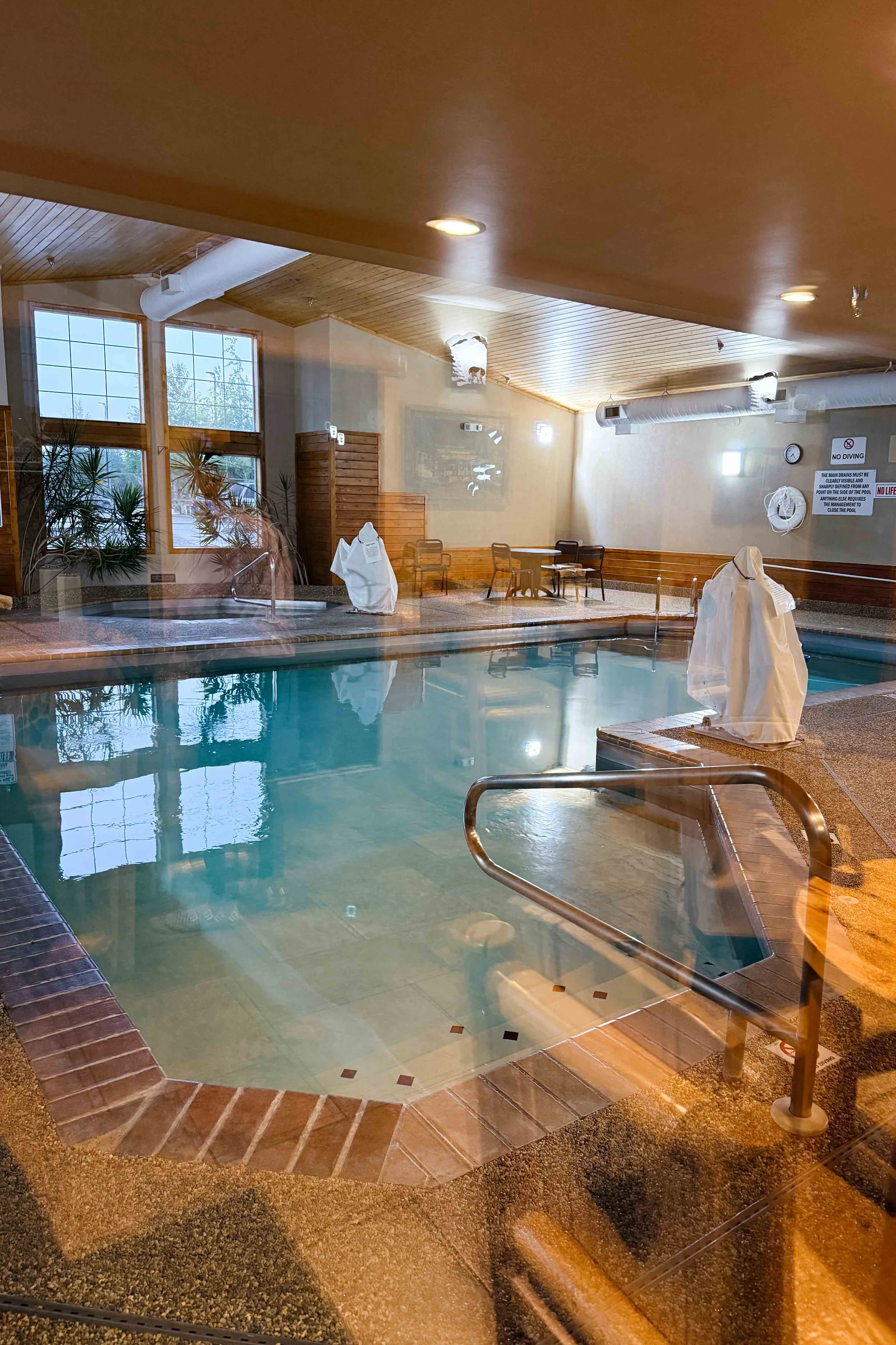 Indoor Pool and Jacuzzi