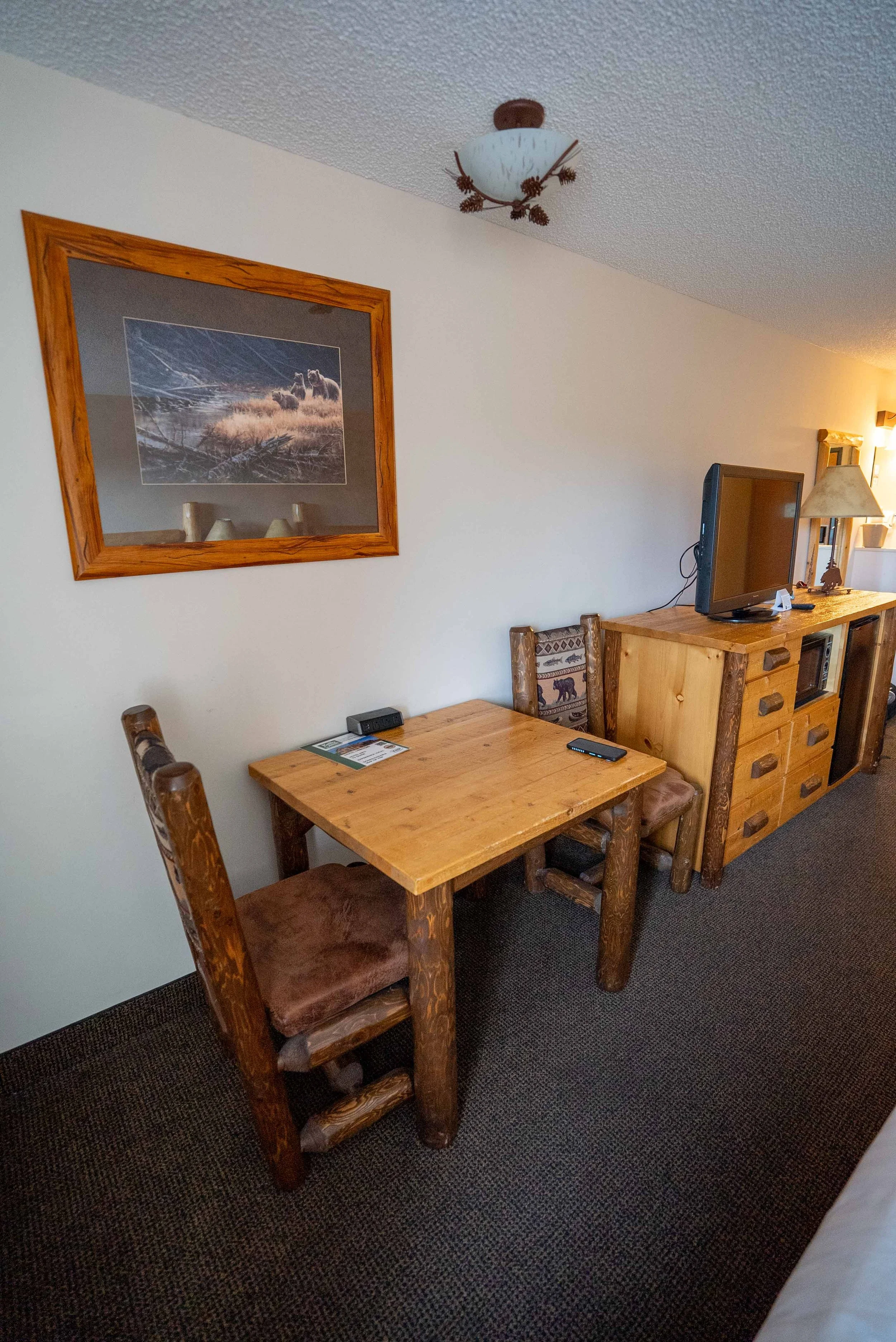 Cozy cabin vibe furniture