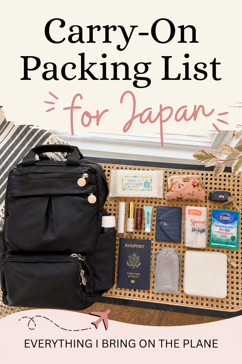 Japan Carryon Essentials