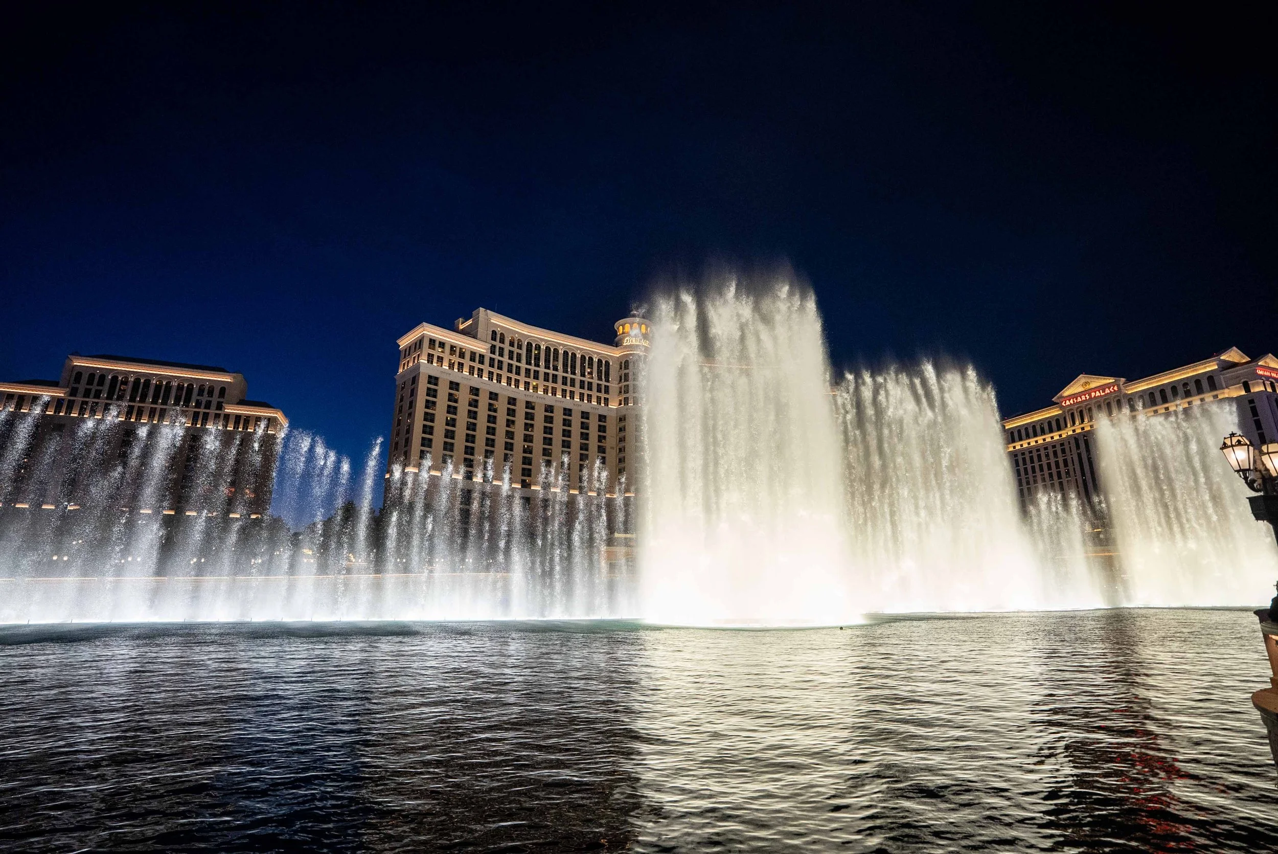 Bellagio water fountain show