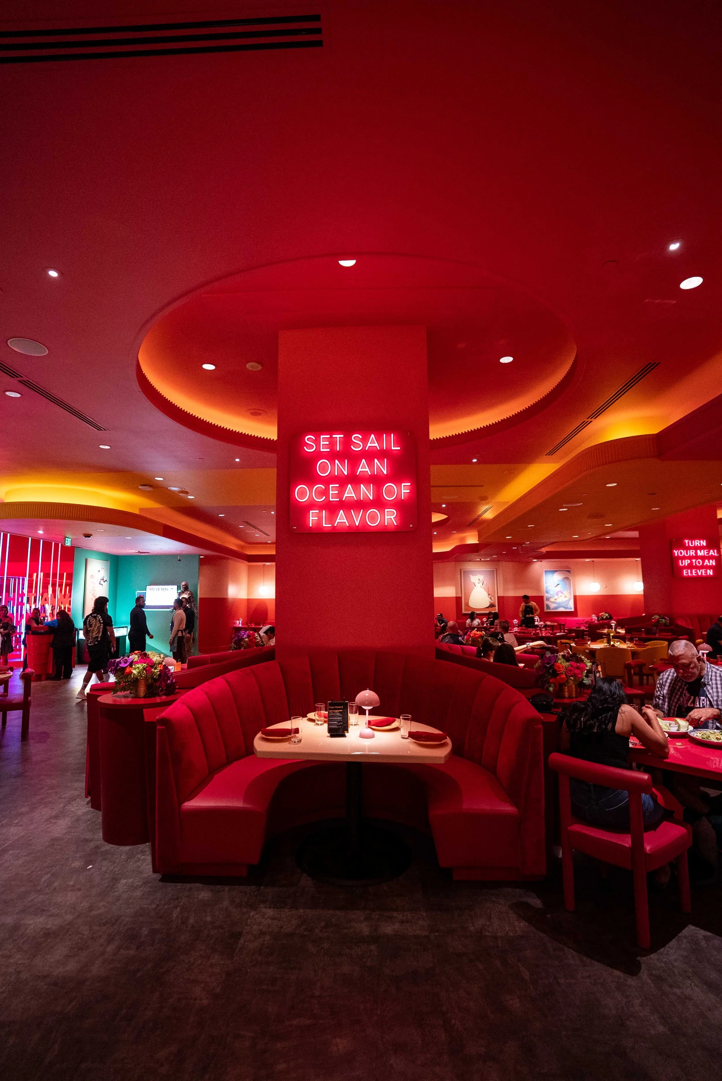 Netflix Bites dining room