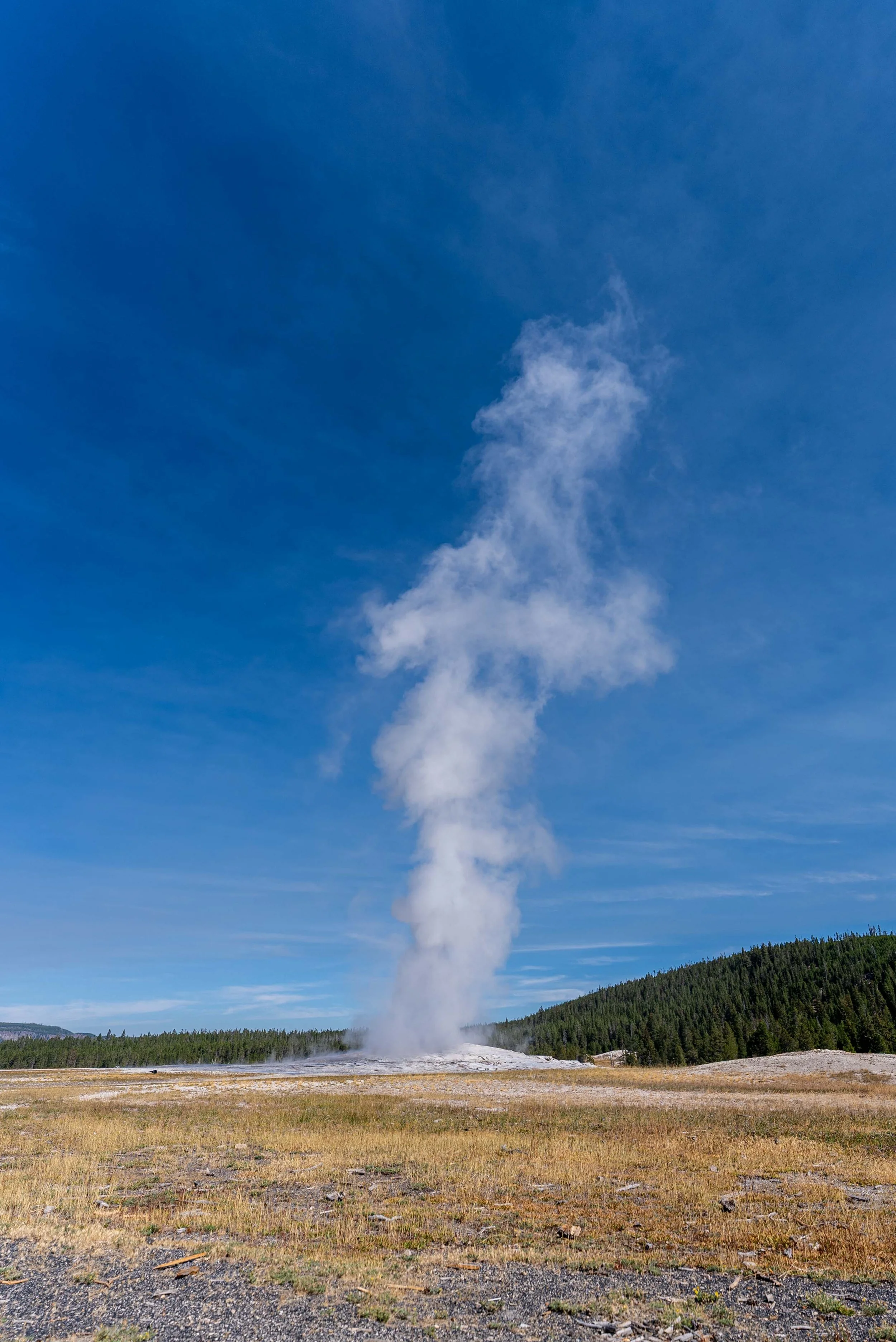 Old Faithful at Yellowstone National Park