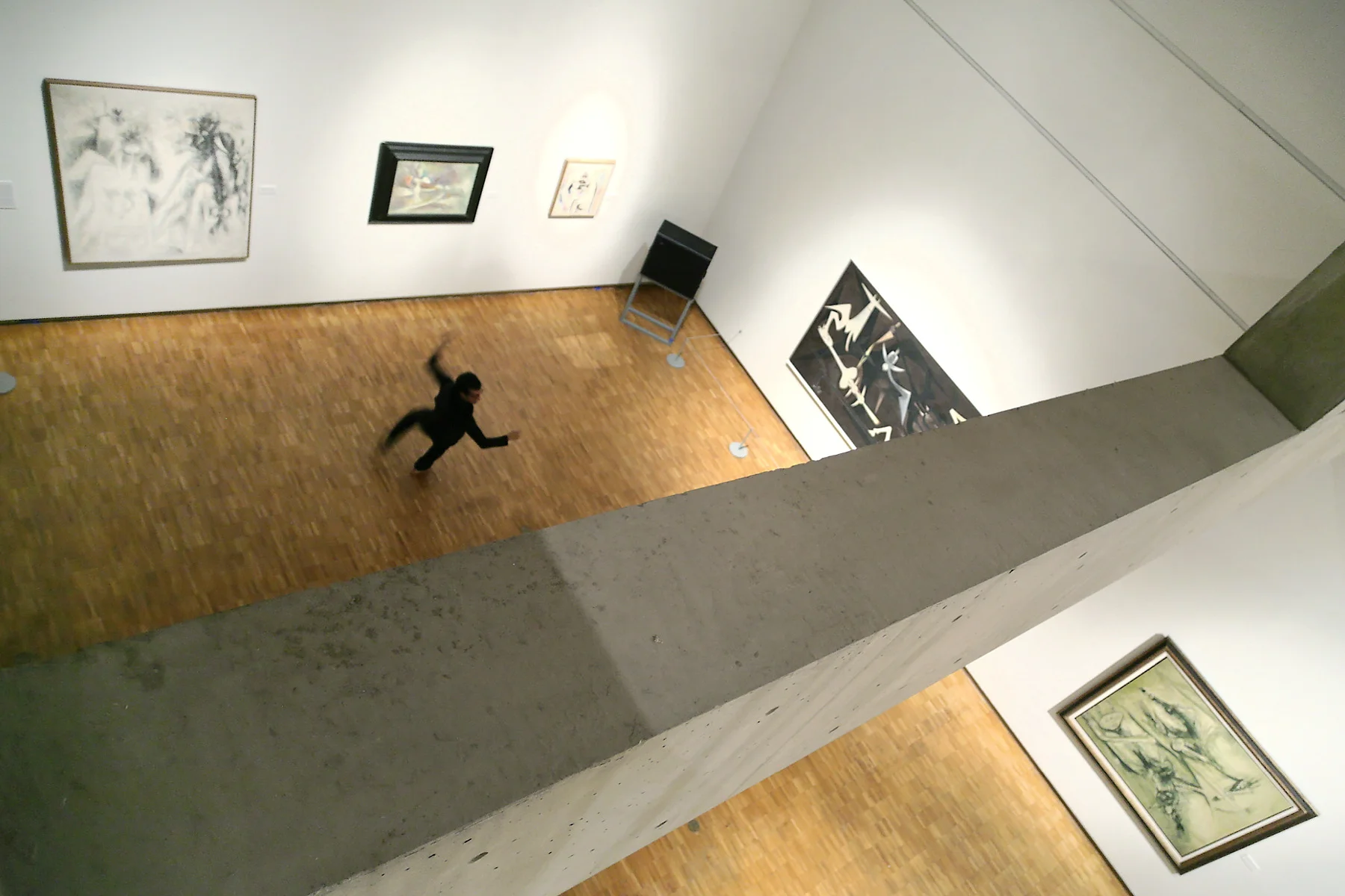 Performers at the Haggerty Museum of Art, Marquette University