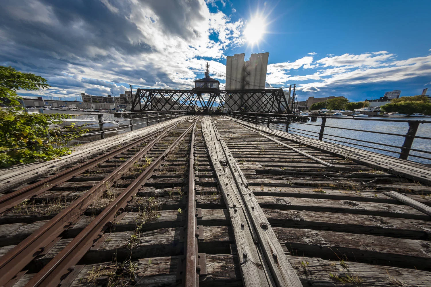 Erie Railroad Bridge, Now Gone