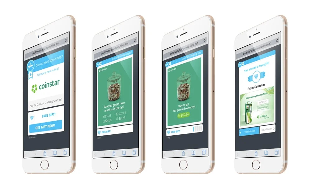  #MoreMoneyThanYouThink extended into digital/social/mobile with a weekly contest: guess exactly how much is in the (sometimes weird) container, and win the money AND the vessel it comes in. Like a glass skull mug. 