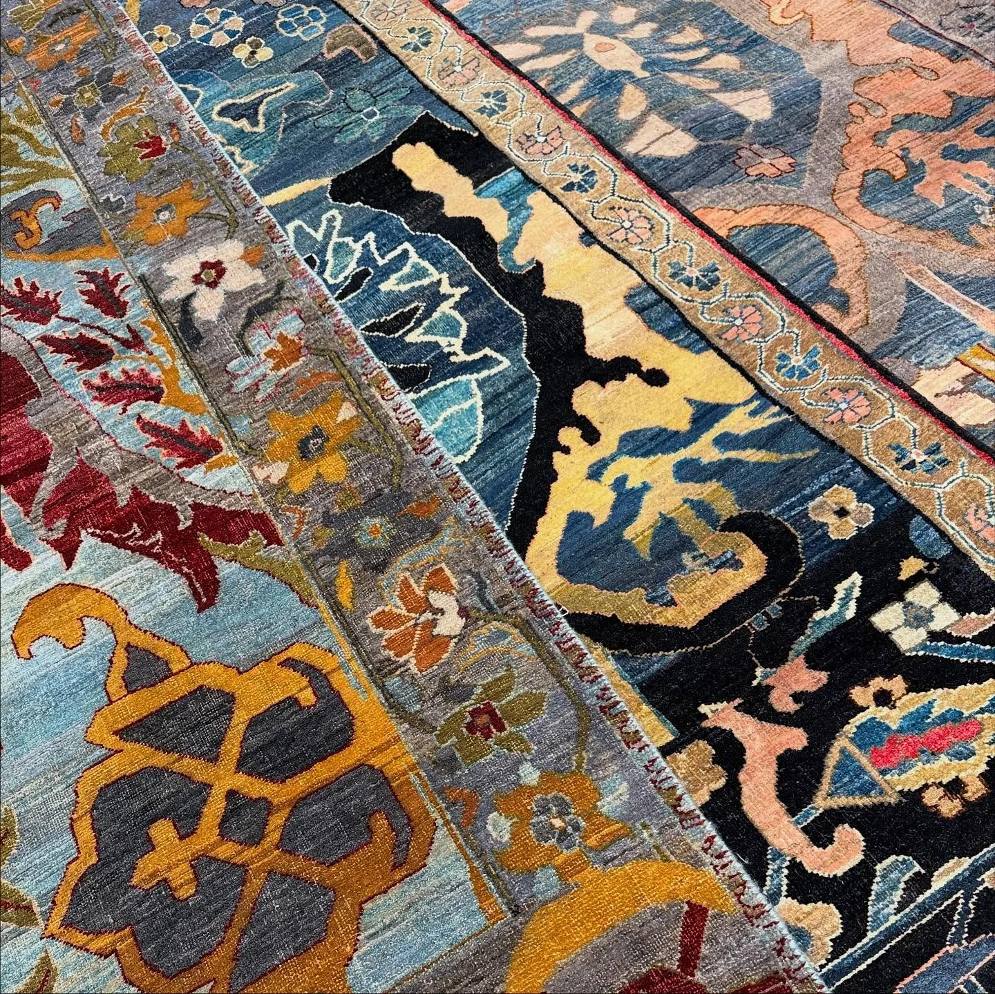 Get tangled up in the rich history and culture of Bidjar style rugs, woven with love and care by brilliant artisans. Their durability and beauty will captivate you.