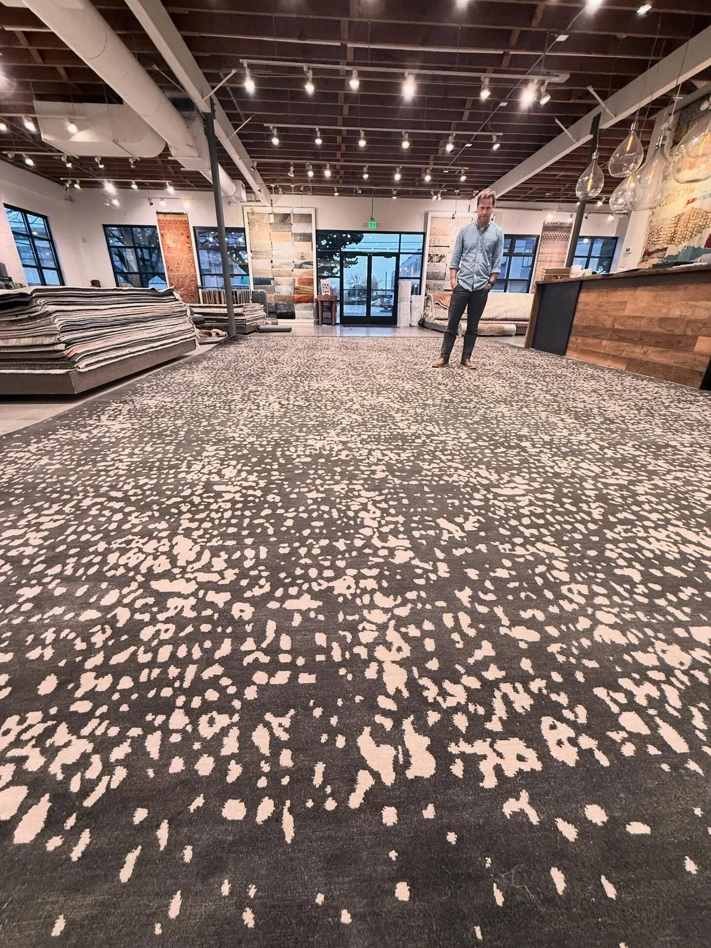 Rugs that are larger then life! We can do it!