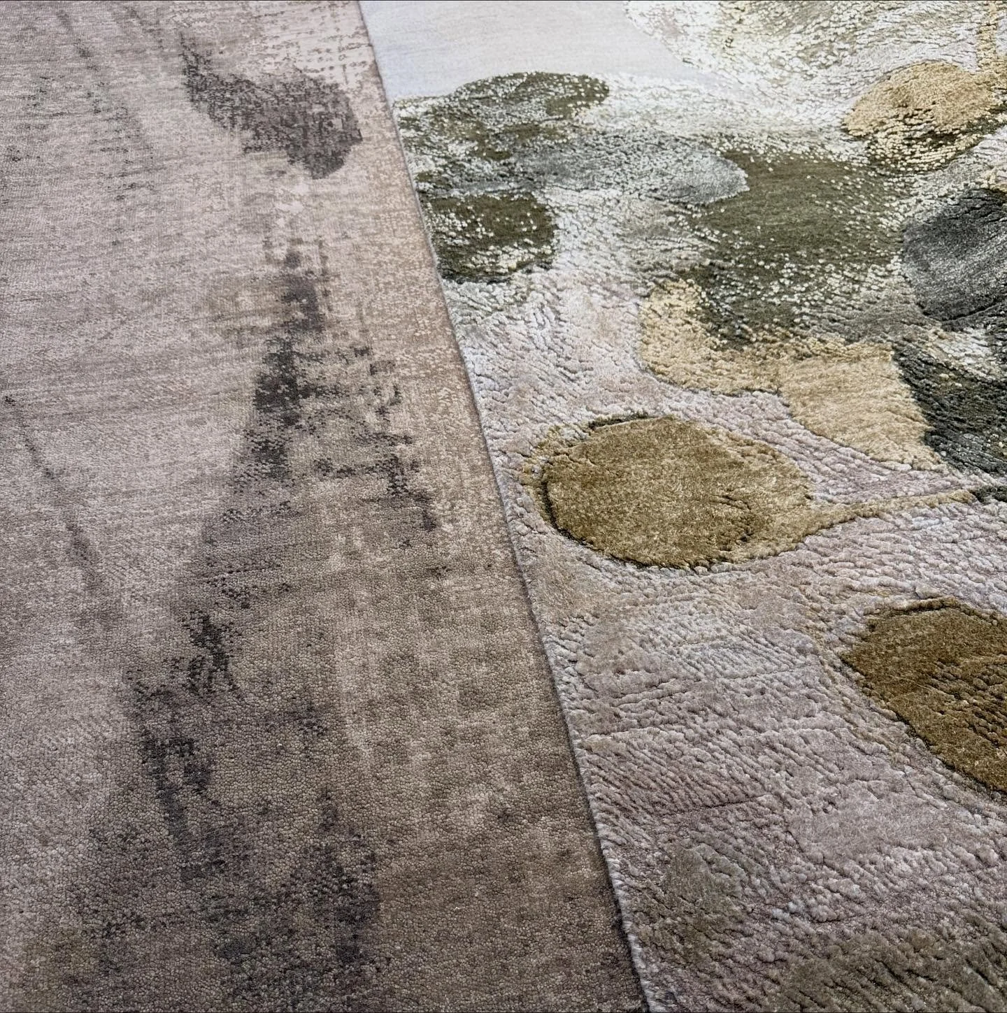 More Lumina Collection to share! With abstract hidden gems these rugs all are pieces of art that have different elements to make them unique in style. Seeing in person is best!