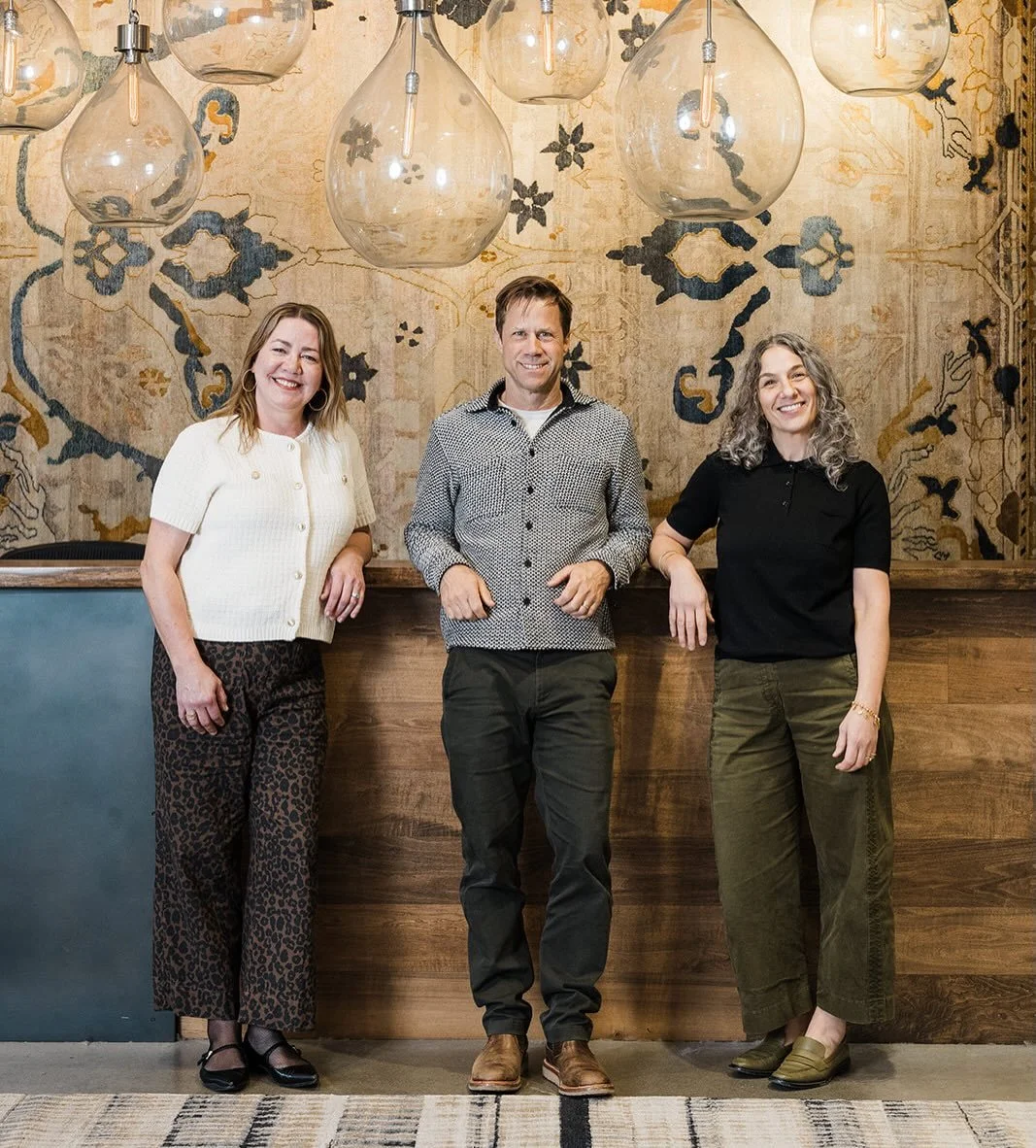 This is our great team! Come meet us at our Seattle showroom.