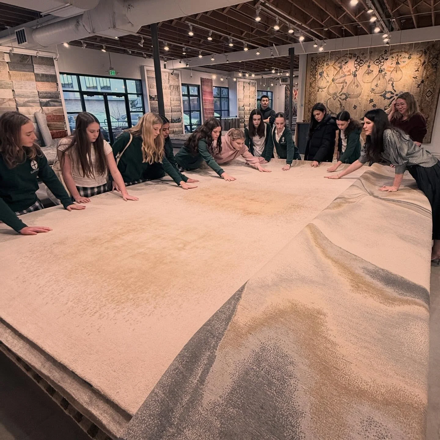 @brookebevis great to support your class of talented students for their class projects! Such a fun time!