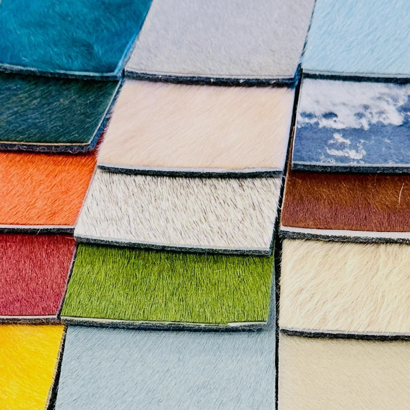 Exquisite materials meet master craftsmanship in these custom rugs, featuring premium Alpaca, Shearling, Tibetana, Patagonia, &amp; many more hairs on hides. Why not create your dream piece for your home. We can show you the samples for multiple colo