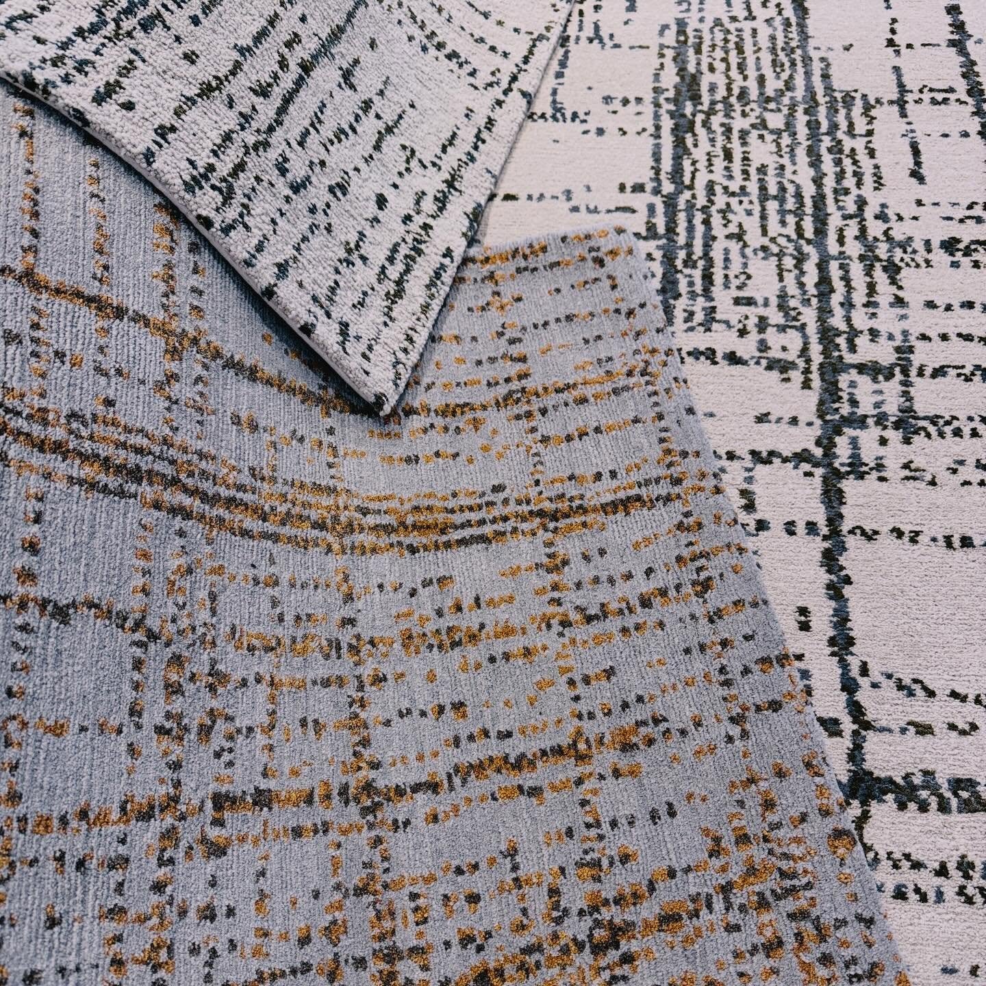 Driscoll Robbins collection's Dot Lines design lives up to its name! You can view samples in two color versions at our Seattle Showroom.