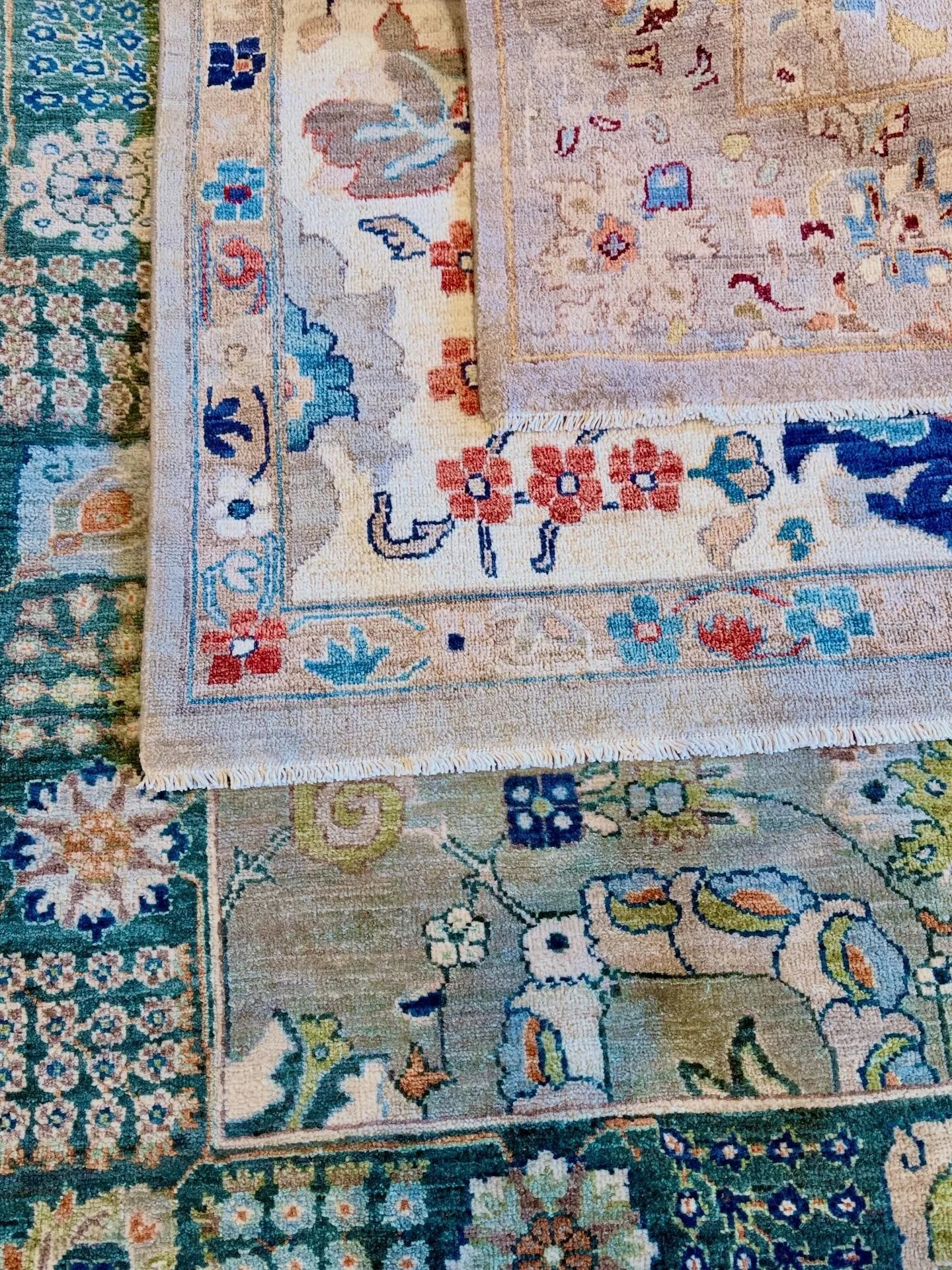 We have several new Clusone rugs available in 9x12 at our showroom, come check out these top traditional styles!