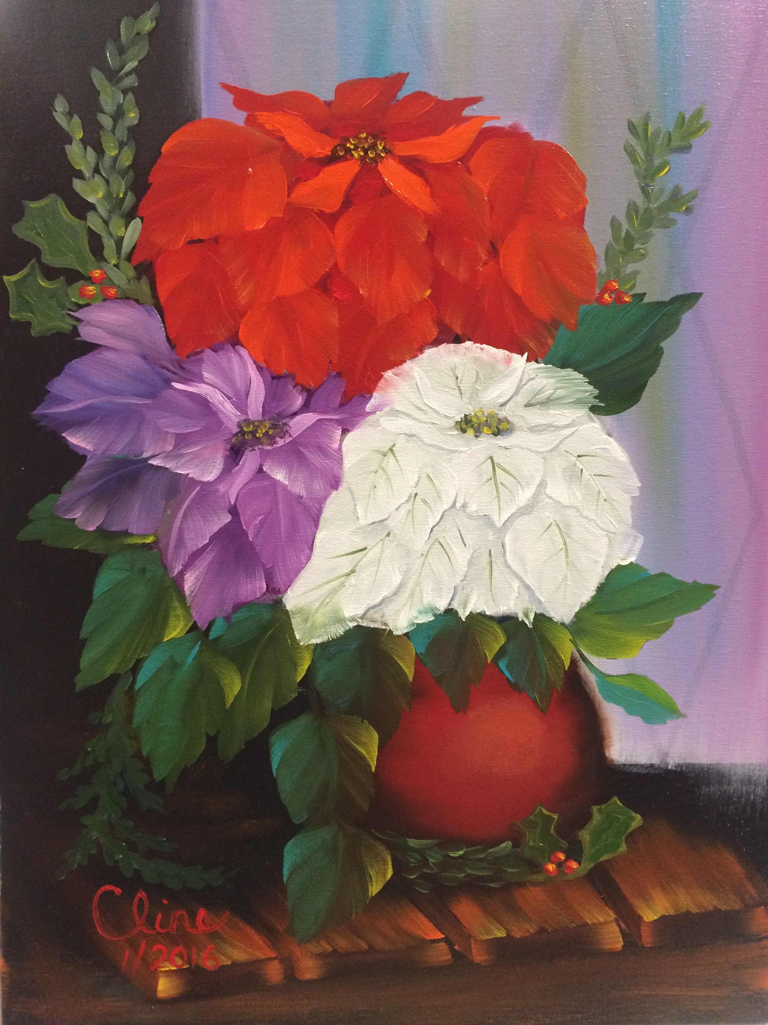 Poinsettias