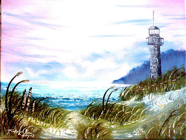 Seascape with Lighthouse