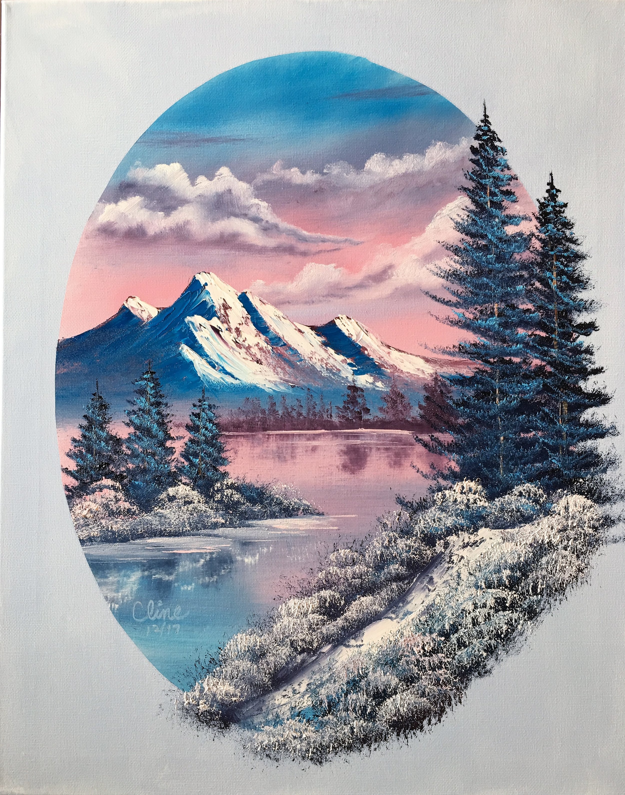 Winter Paradise 2009 16x20.JPG