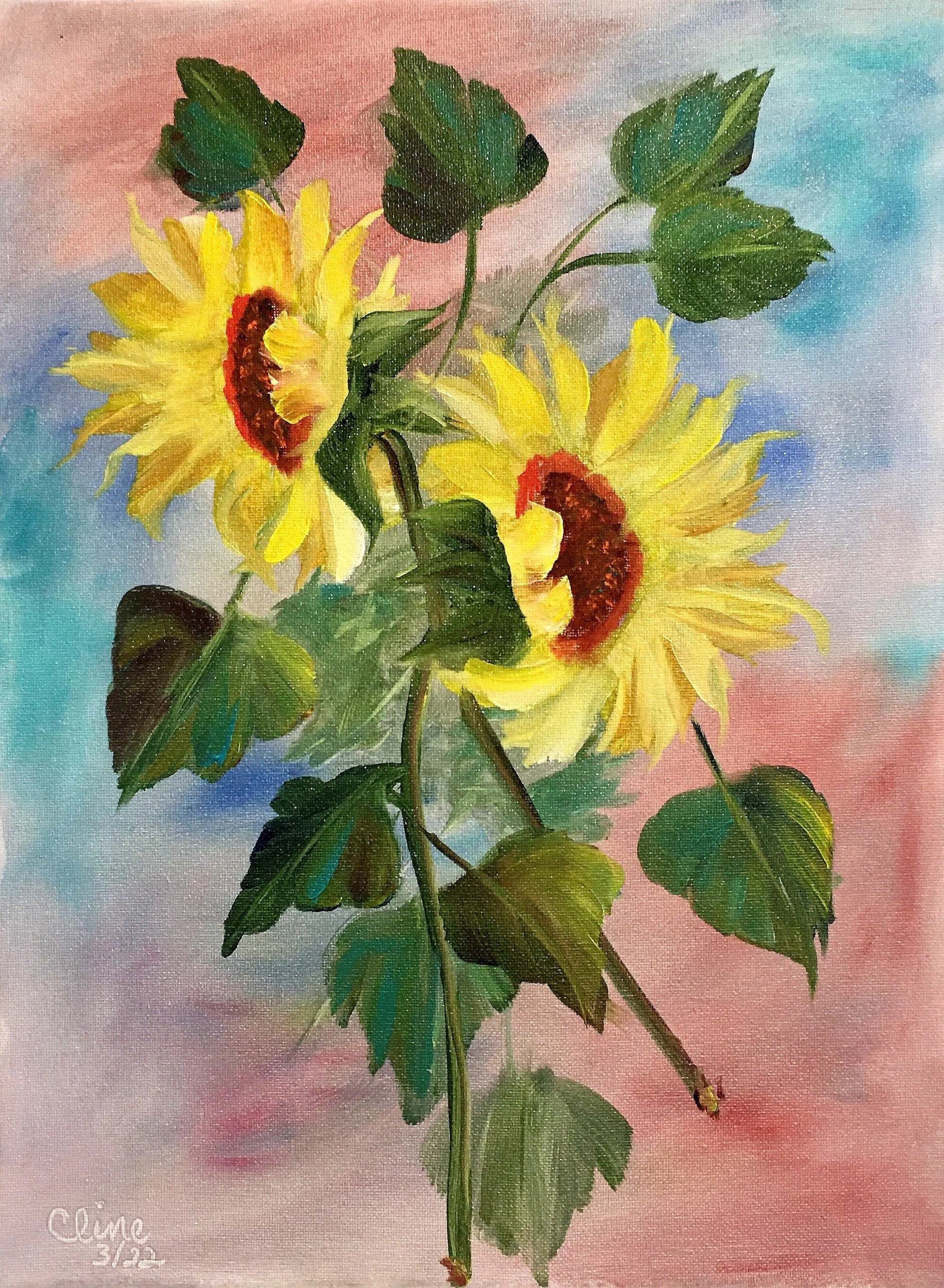 Sunflower Serenade ala Doug.JPG
