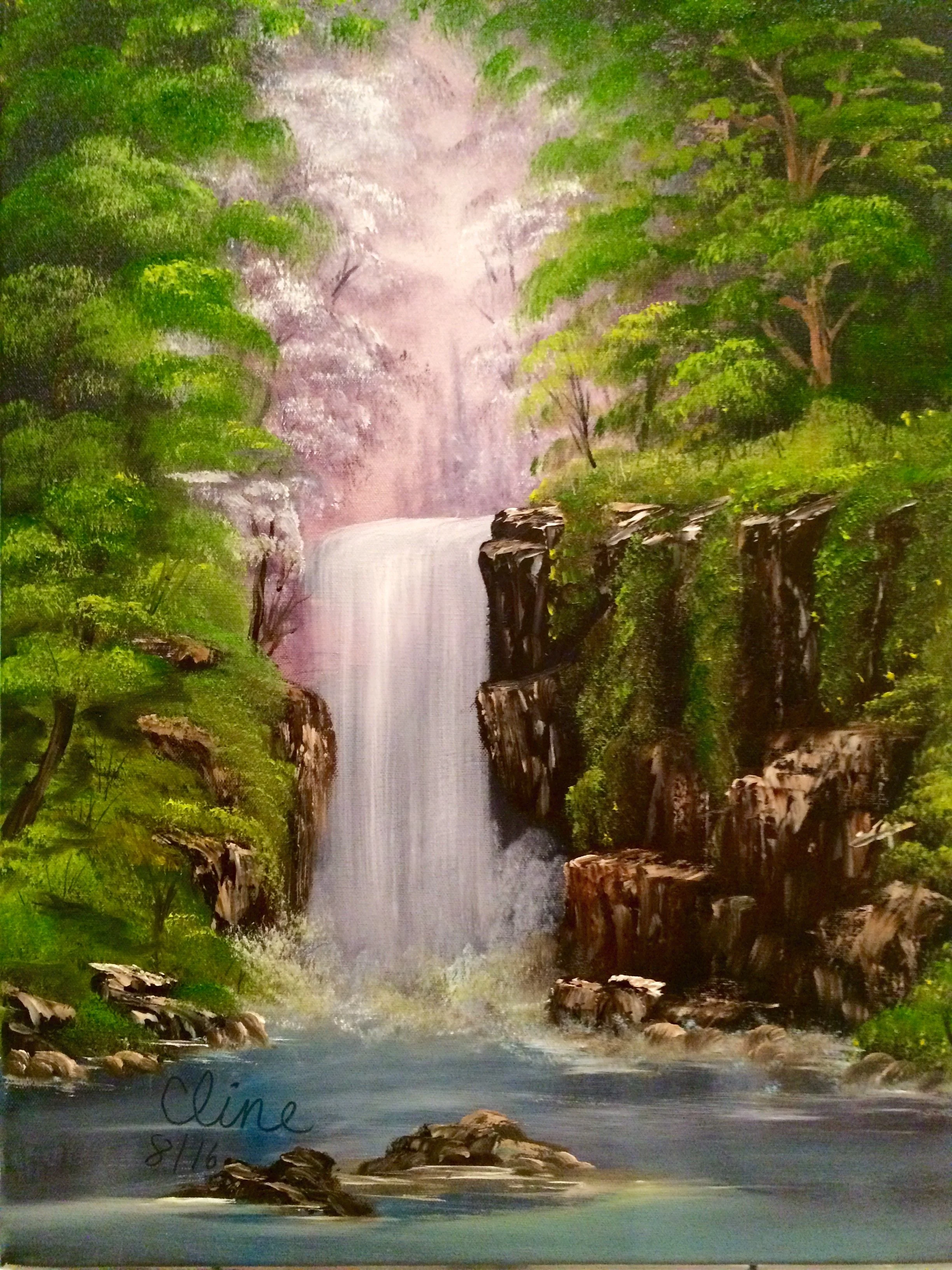 Waterfall in the Woods.JPG