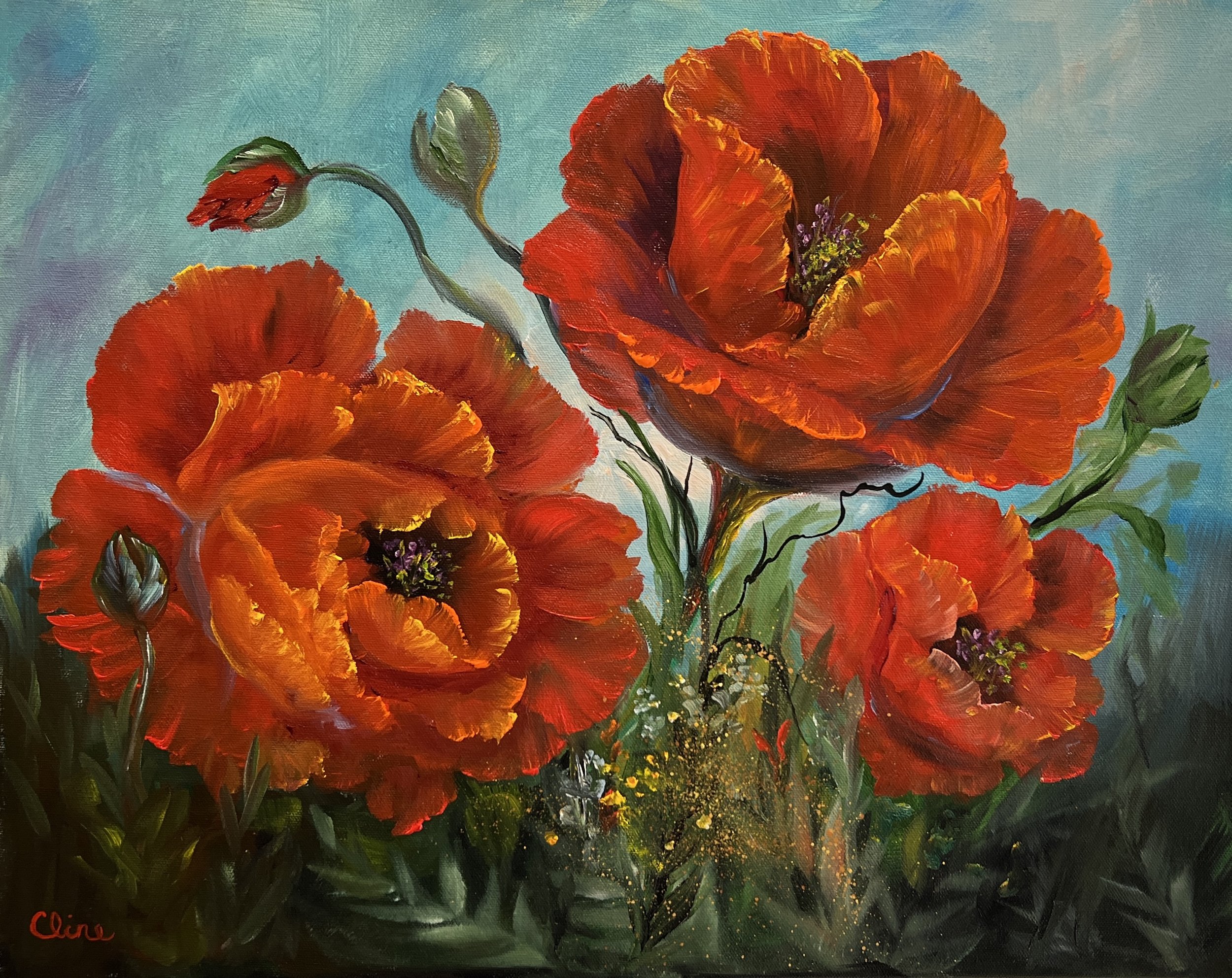 Red Red Poppies