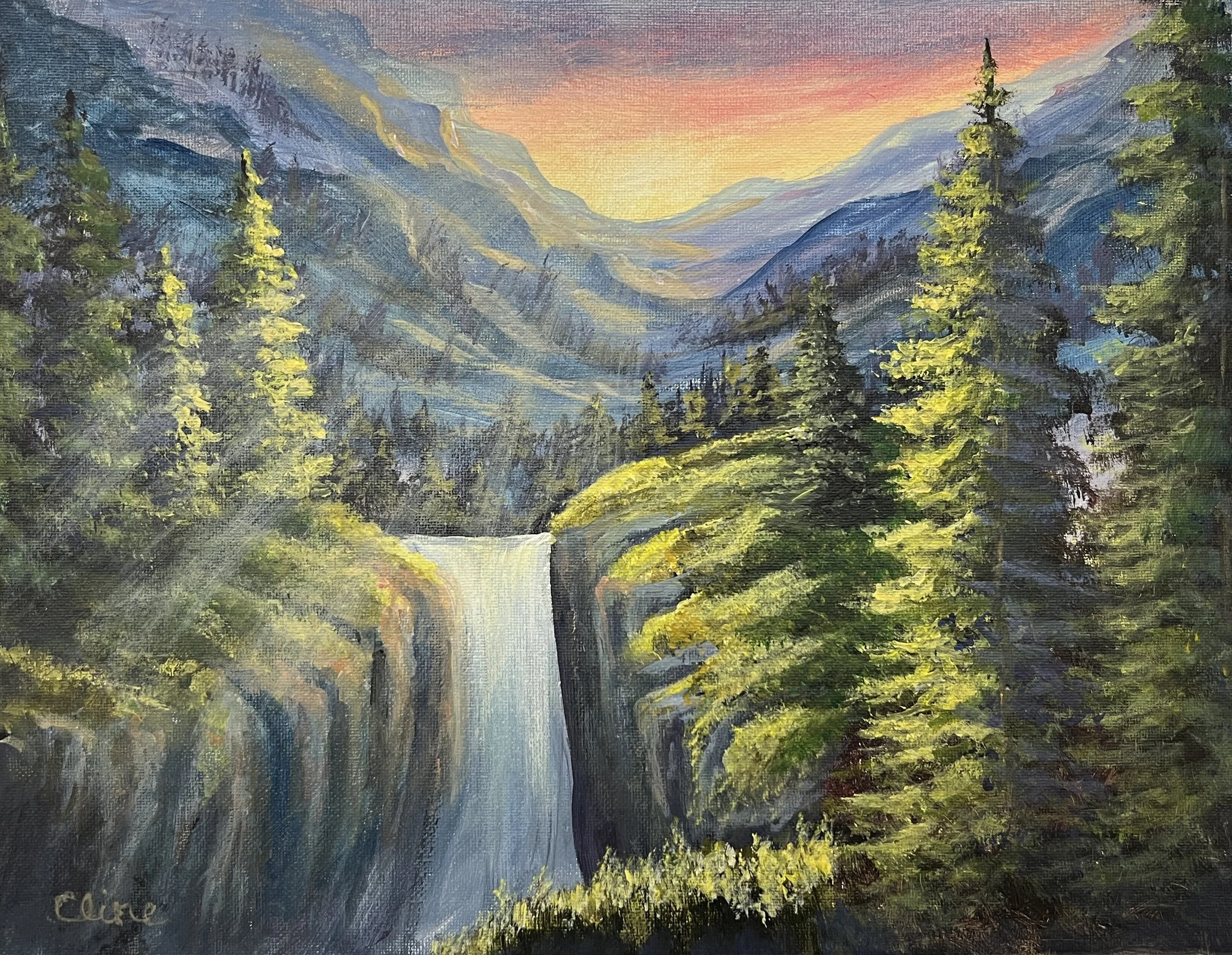 Sunlight over the Mountain.JPG